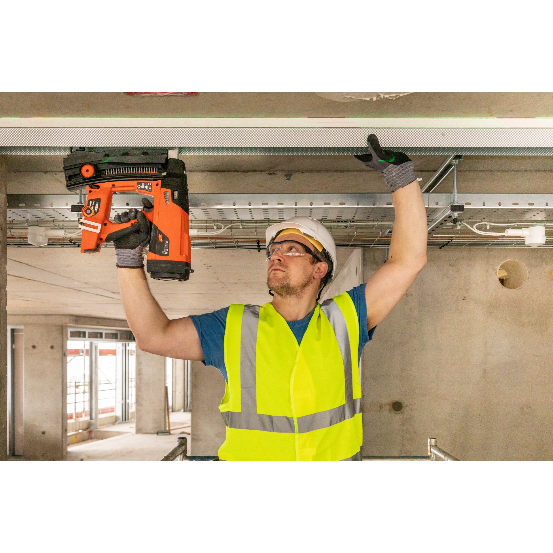 Person, Arbeiter, Gerät, Elektrische Bohrmaschine, Werkzeug