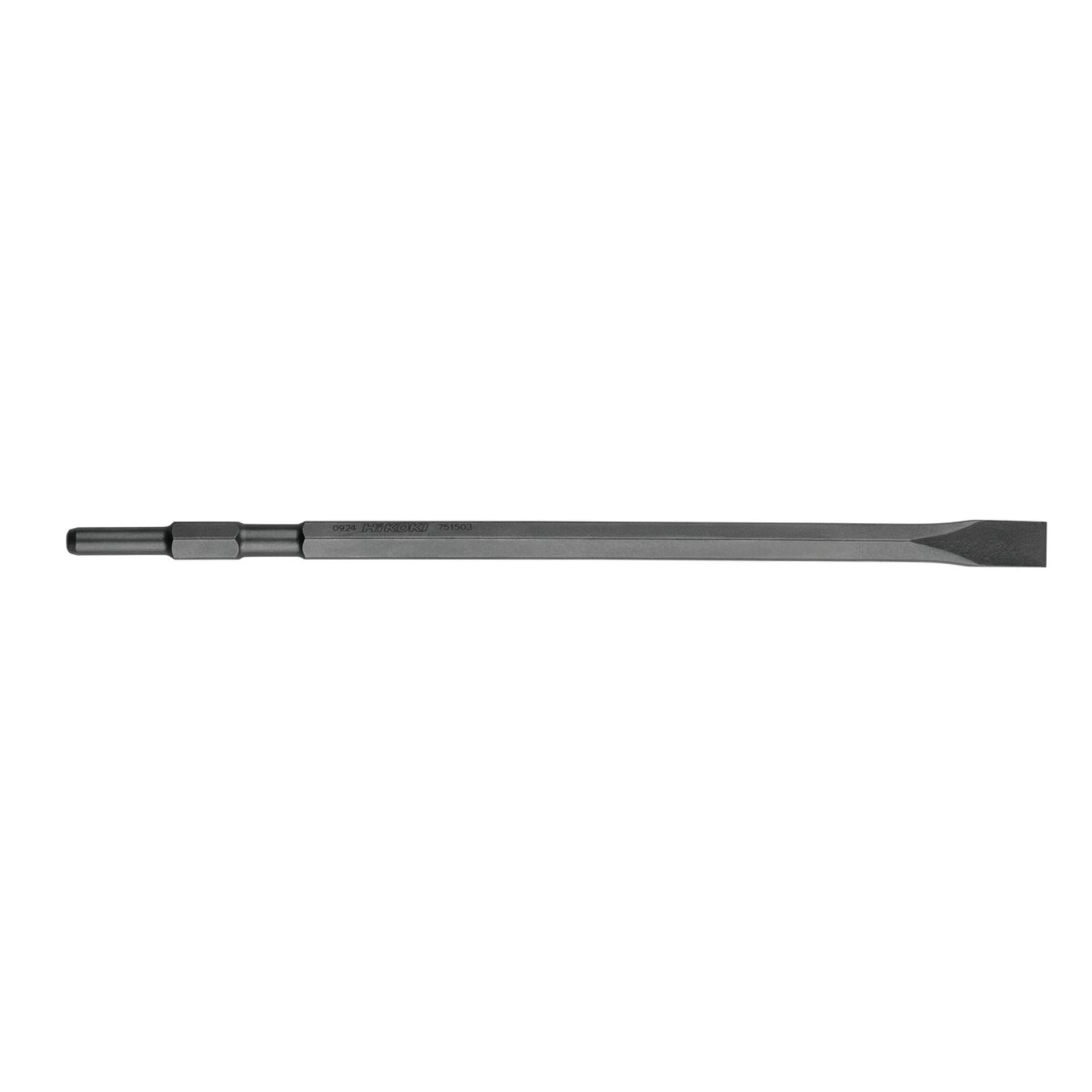 Hikoki Flachmeißel 13 mm Rundschaft / 17 mm Sechskant 20 x 450 mm Ruder
