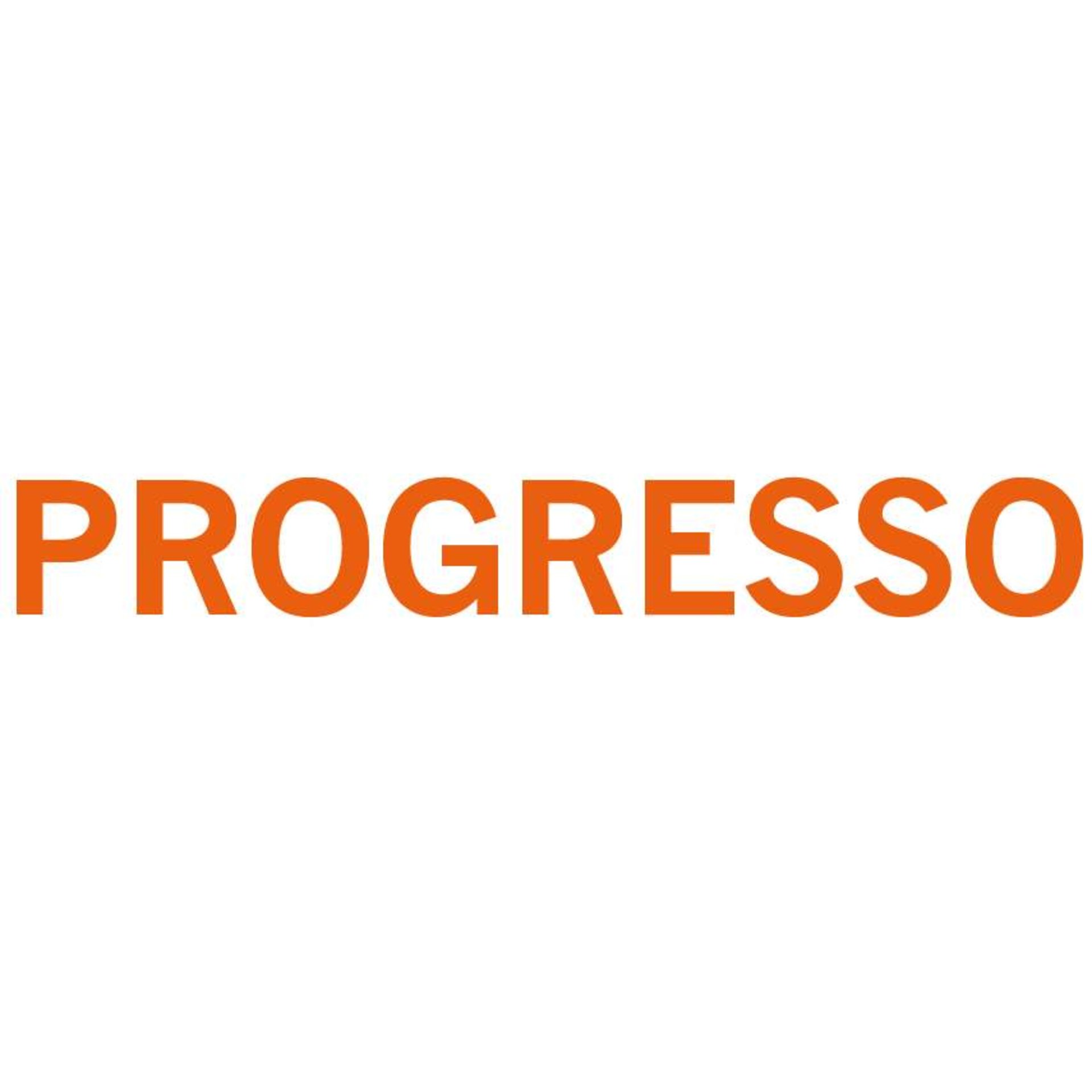 Logo, Progress, orange, Text, markenunabhängig