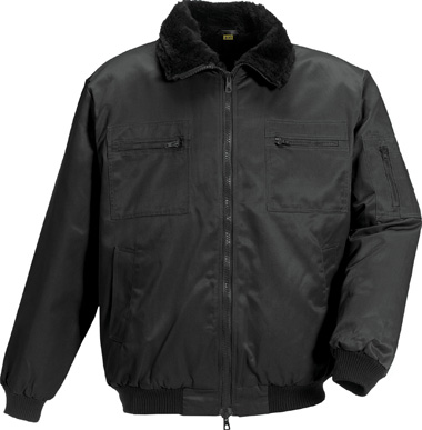 151609-Bonn-schwarz Winter-Pilotjacke "Bonn" schwarz, JOB