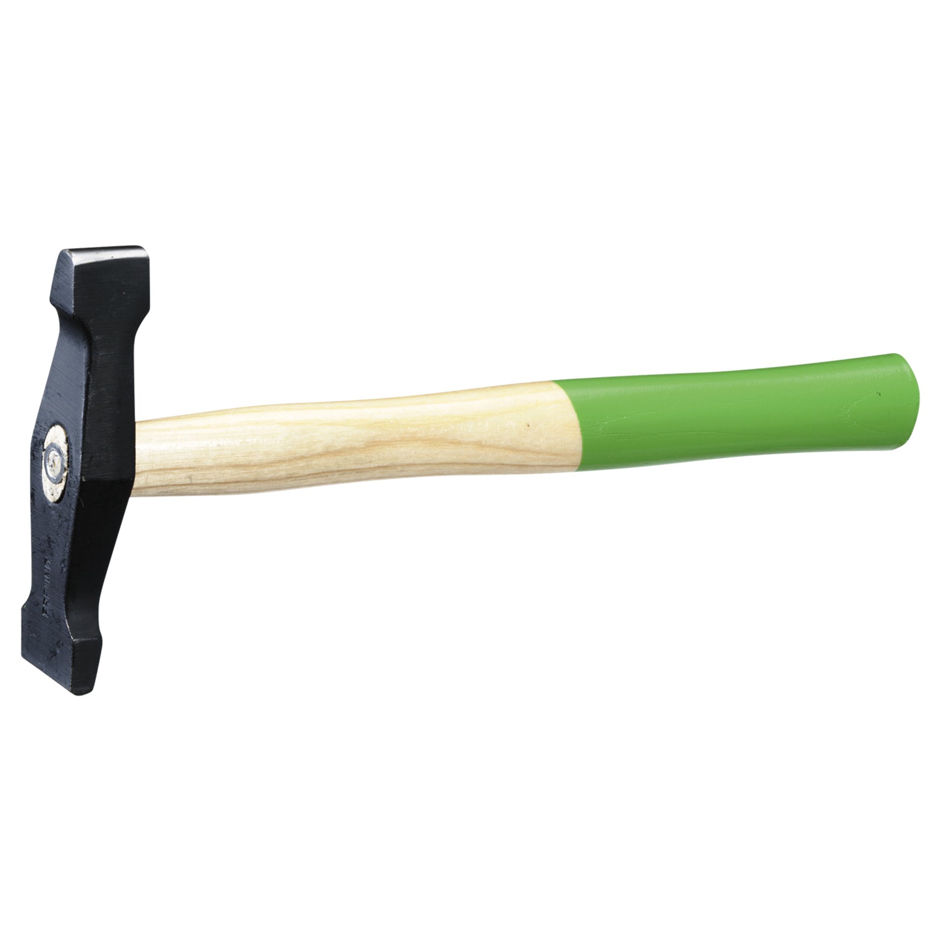 Hammer, Claw hammer, Holzgriff, Griff aus Holz, Grüner Griff