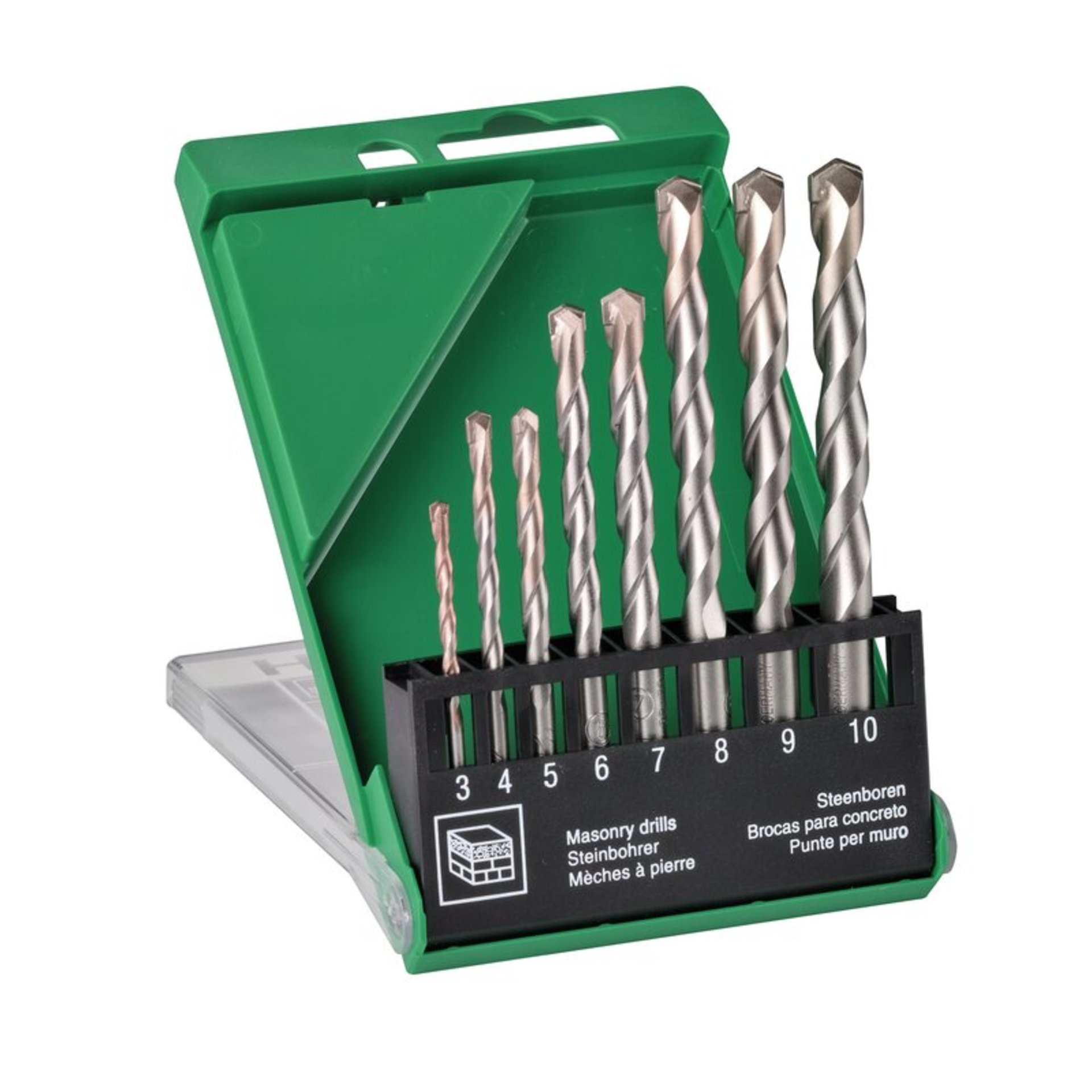 Hikoki Steinbohrerset (8-teilig) 3-10 mm Erste Hilfe