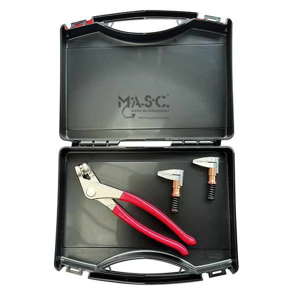 CMS25_im-Koffer Masc Clip Master Bleche fixieren, justieren und gripen