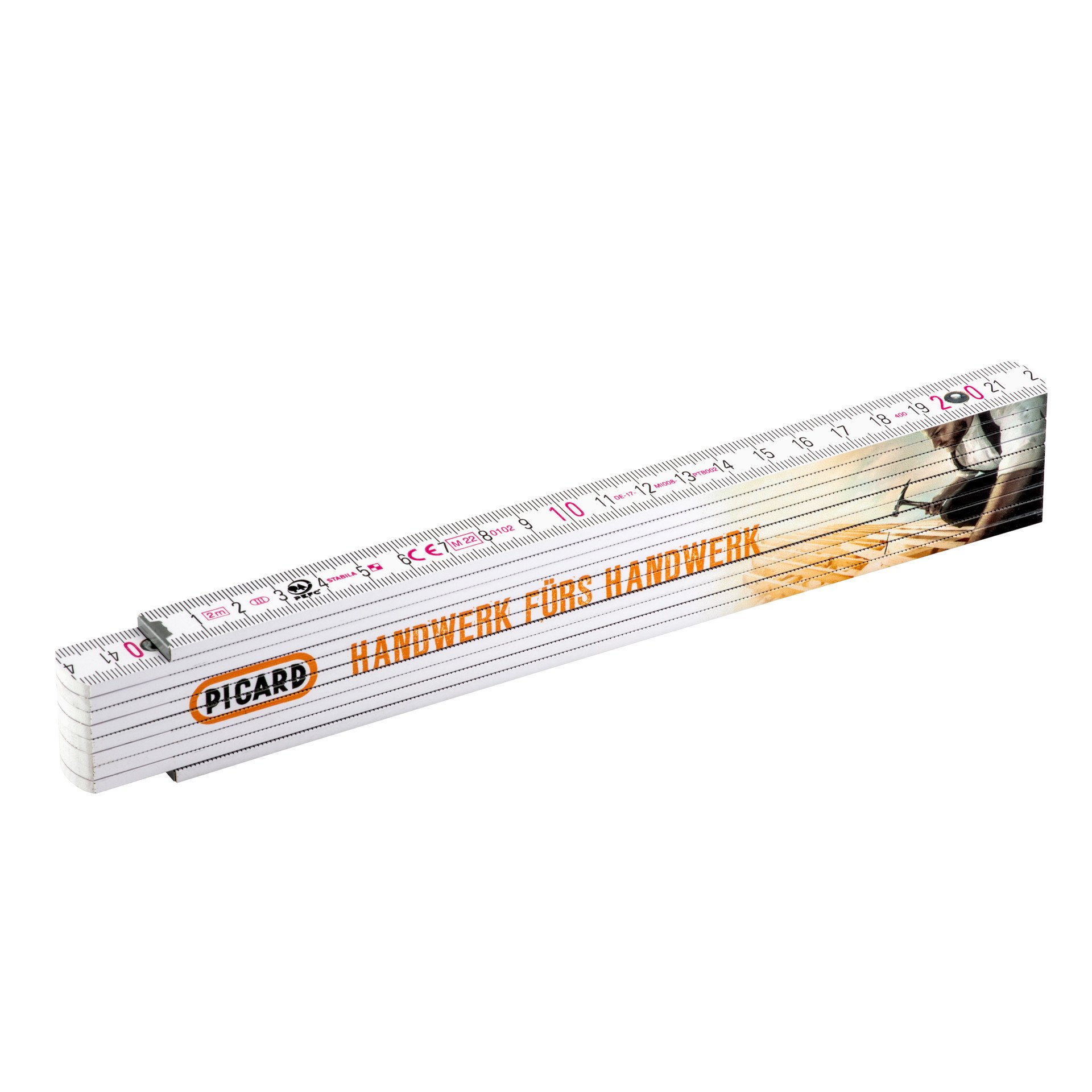 Picard Holzgliedermaßstab "PICARD", Länge=2000 mm, 0071510-000