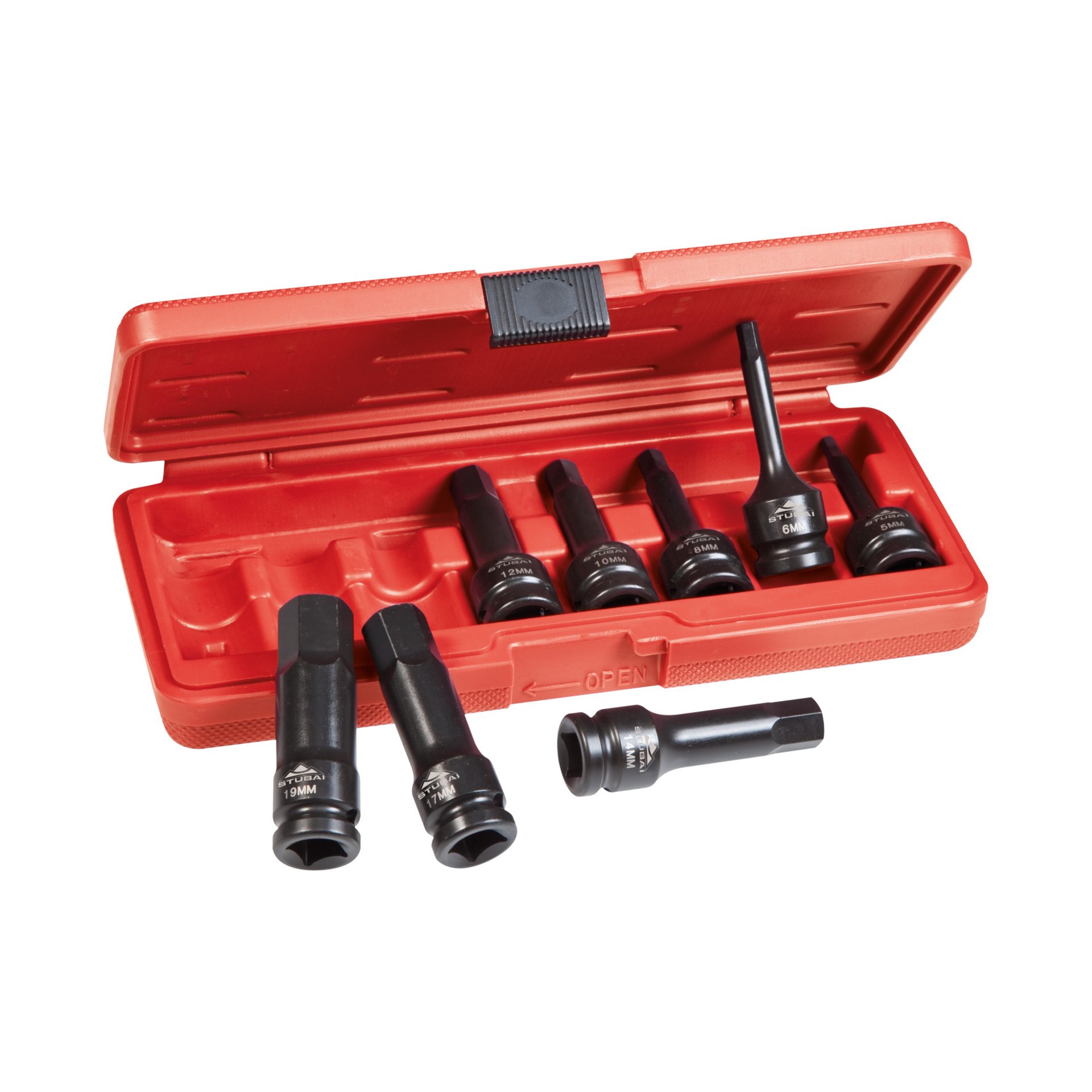 Stubai Krafteinsätze Sechskant 5-19mm 1/2"