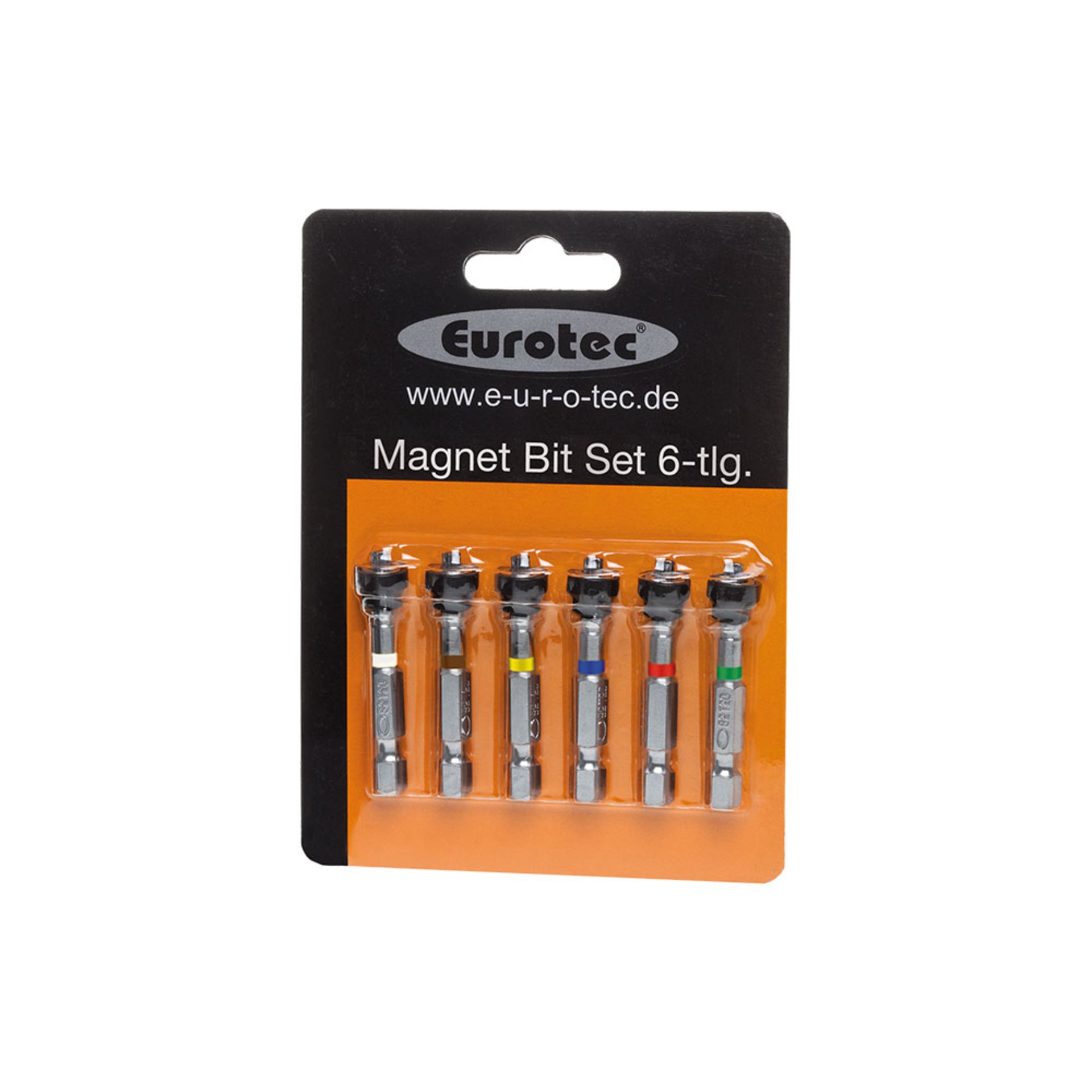 Eurotec Magnet-Bit-Set 50 mm TX 10/15/20/25/30/40 á 1 Stück