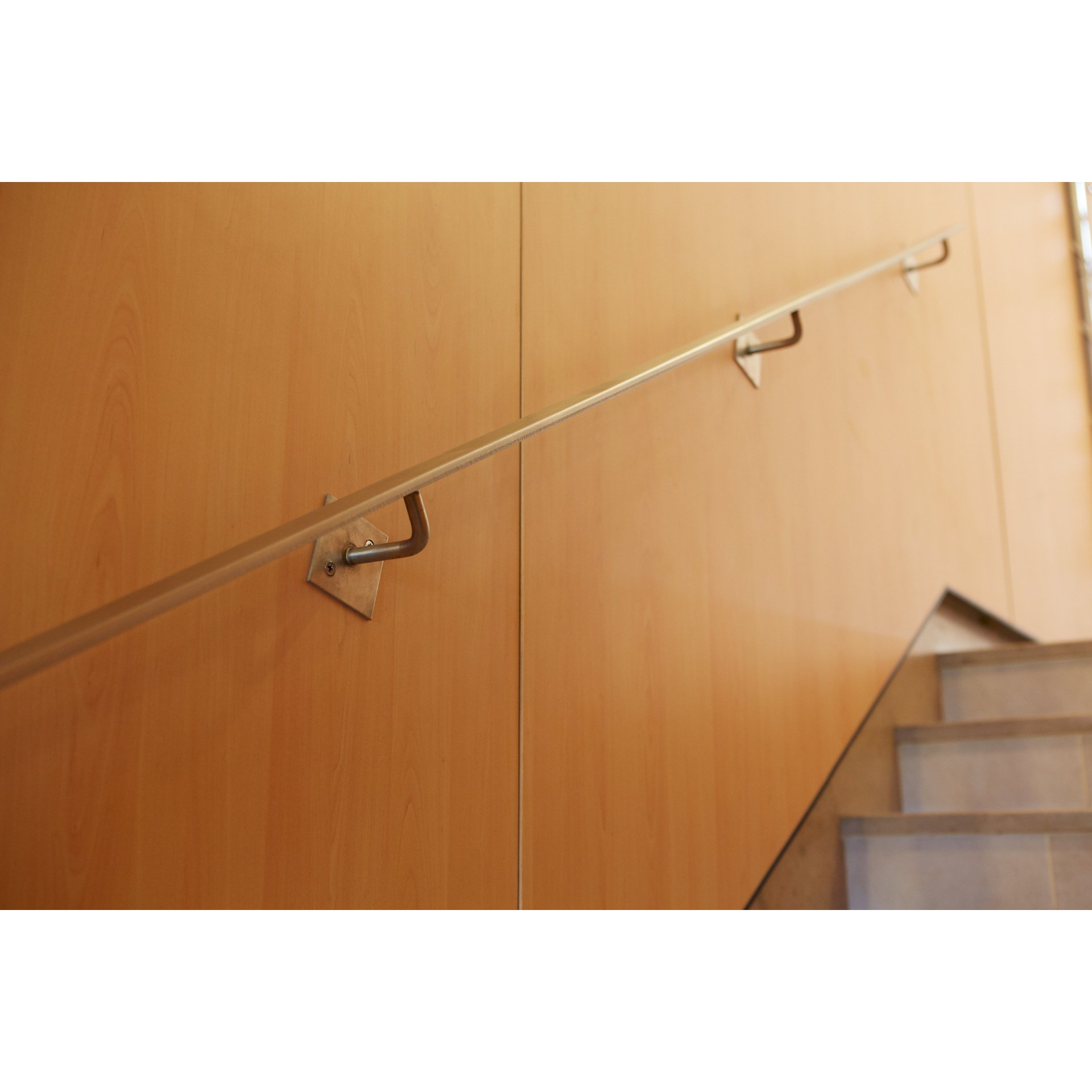 Innenarchitektur, Handlauf, Tür, Holz, Sperrholz