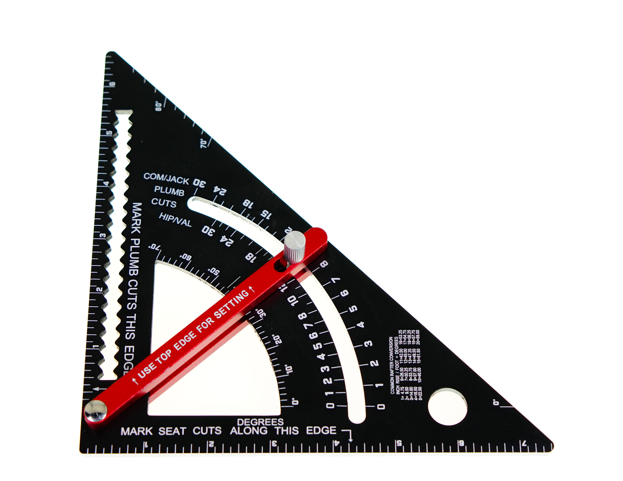 dreieck-winkel DAKL 7" Dreieck-Winkelmesser aus Aluminiumlegierung
