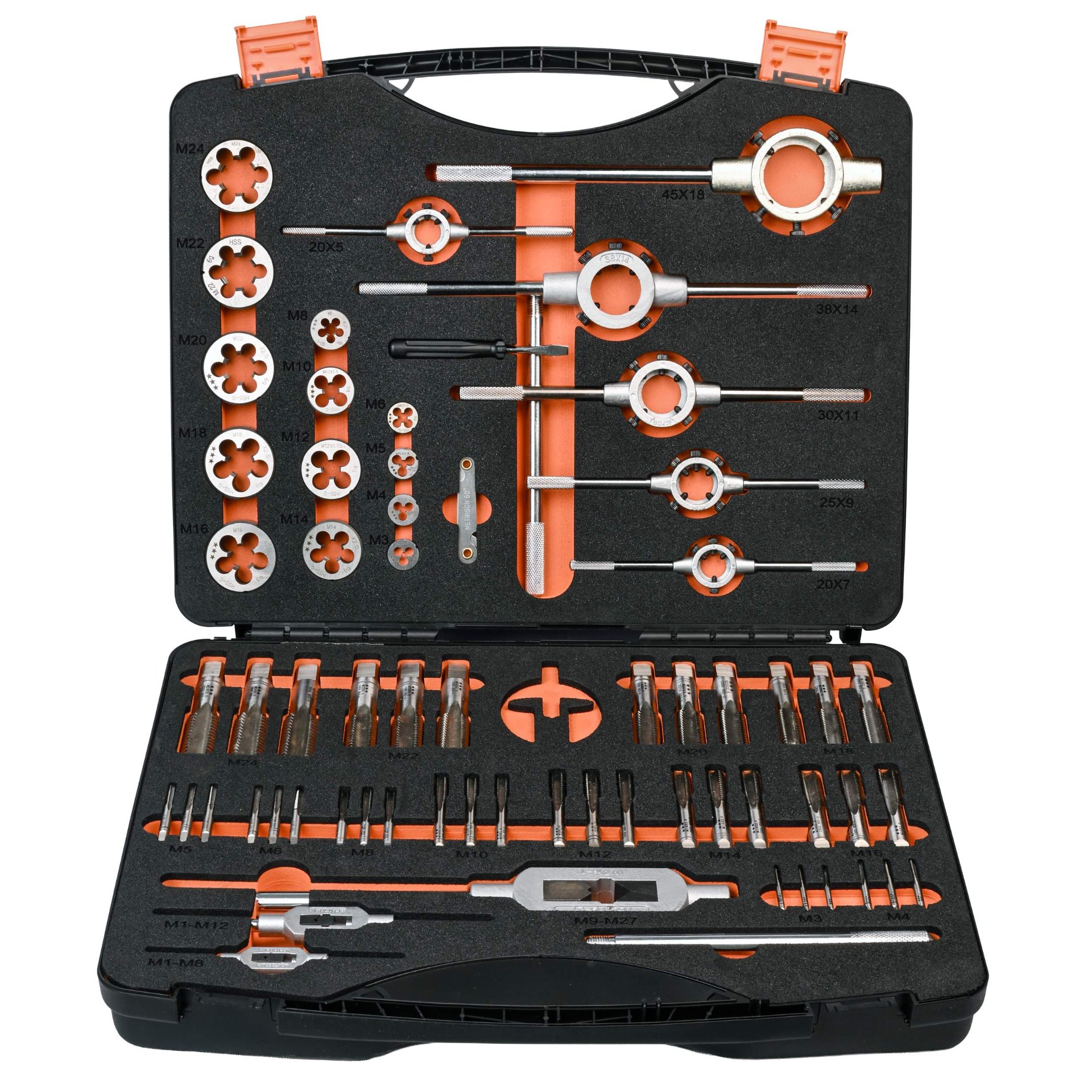 Schrauberset, Bitset, Torx-Schlüssel, Metallwerkzeug, Koffer