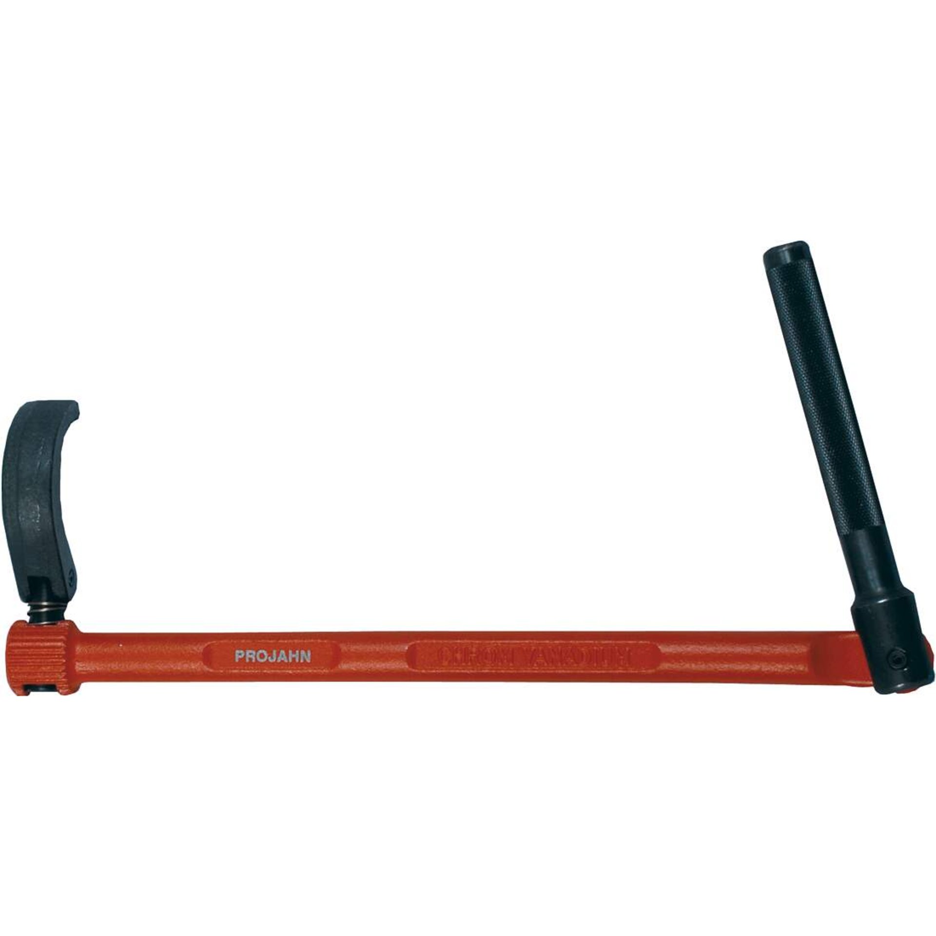 Fahrradpumpe, Handpumpe, rote Pumpe, Metallpumpe, ProJahn