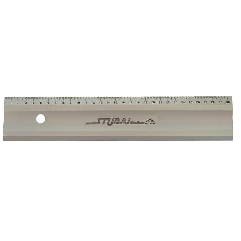 Stubai Alu-Lineal eloxiert,ohne Maßeinteilung,*2000 mm