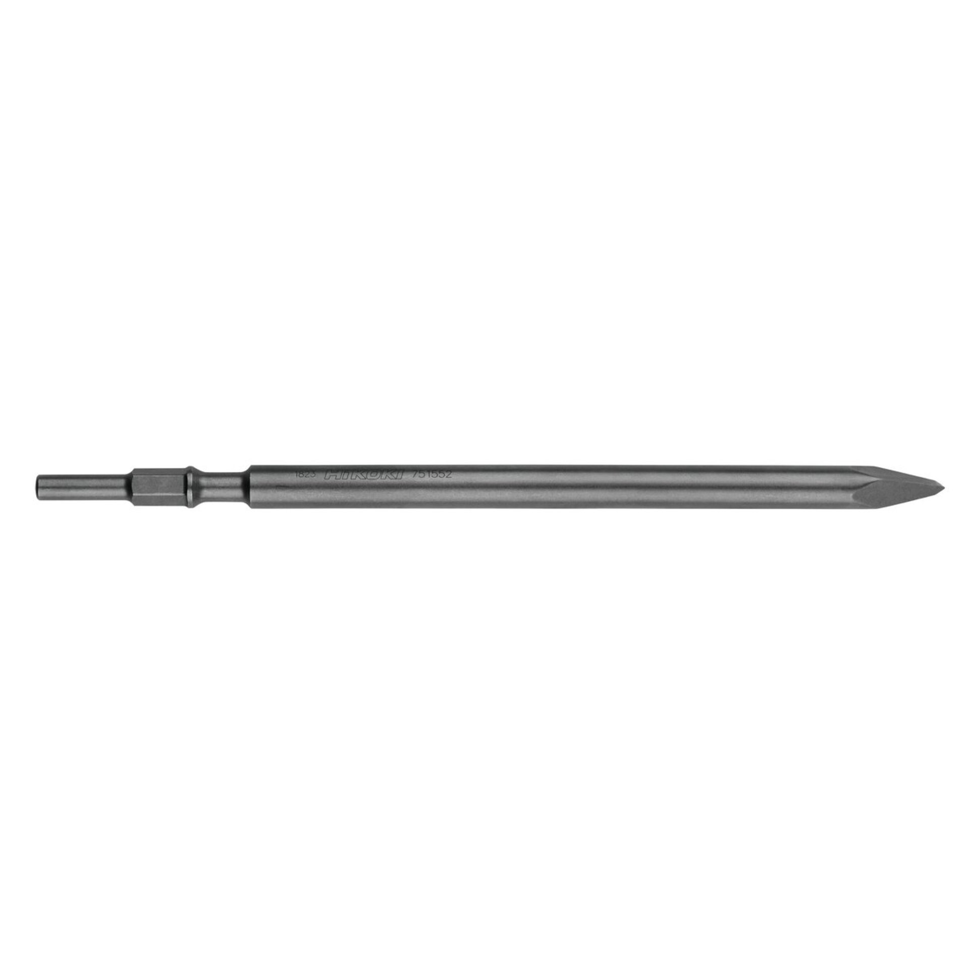 Hikoki Spitzmeißel 13 mm Rundschaft / 17 mm Sechskant 450 mm Schwert, Waffe