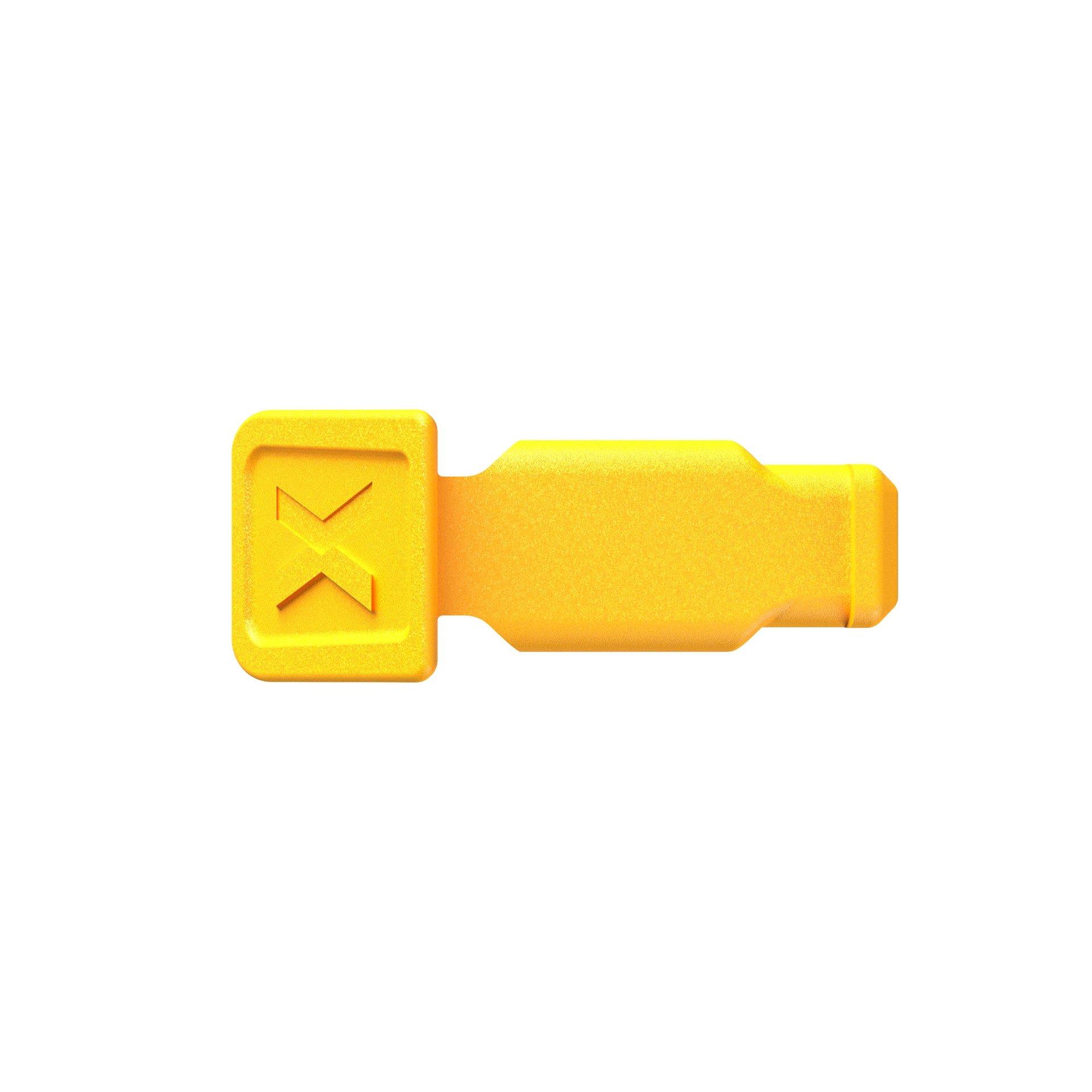KNIPEX 00 61 10 CY ColorCode Clips gelb (10 Stück)  21 mm Zubehör