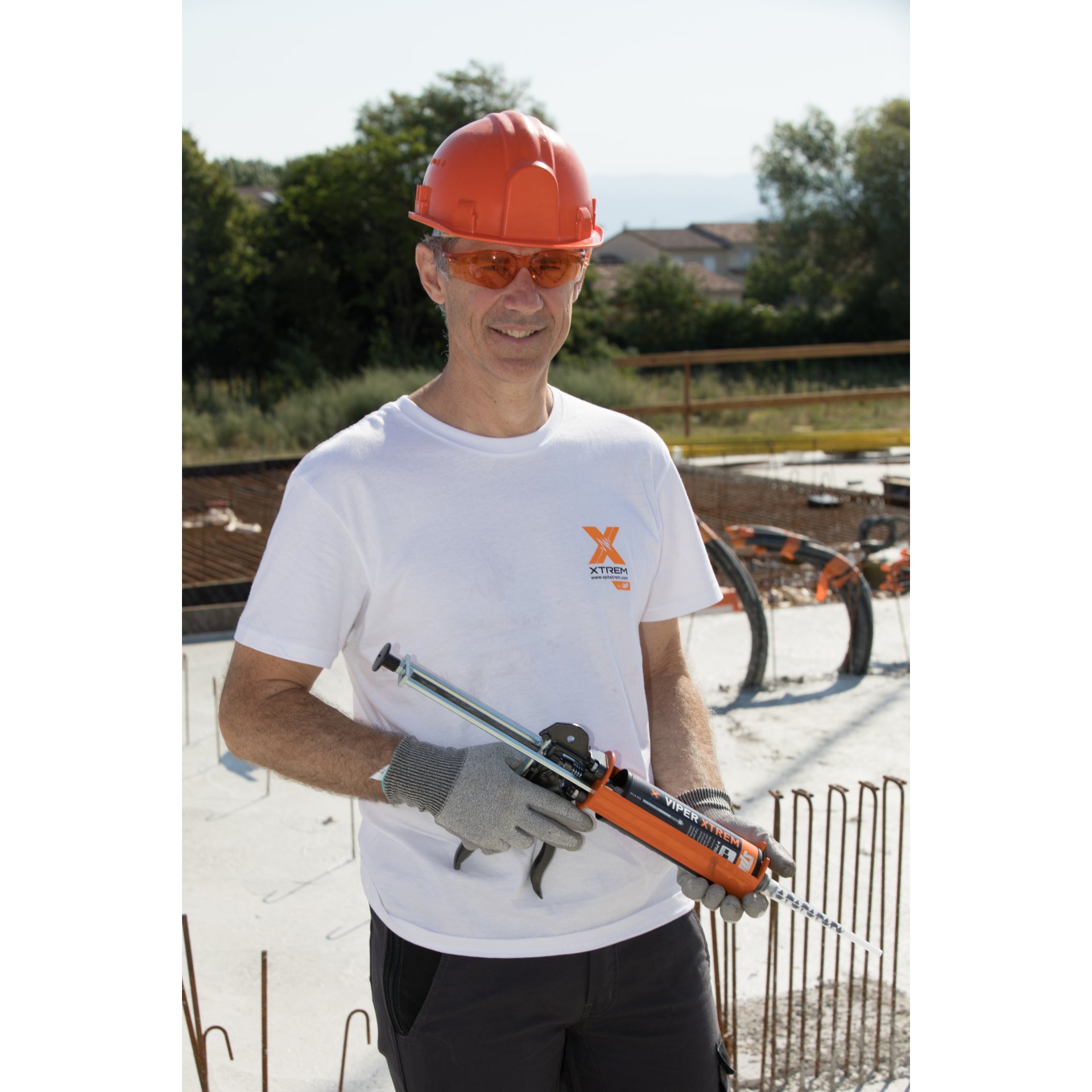 Schutzhelm, Helm, Person, Arbeiter, Handschuh