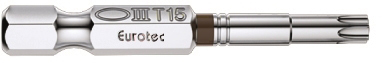 TX-Lang-Bit 1/4“ x 50 mm TX15 kupferbraun