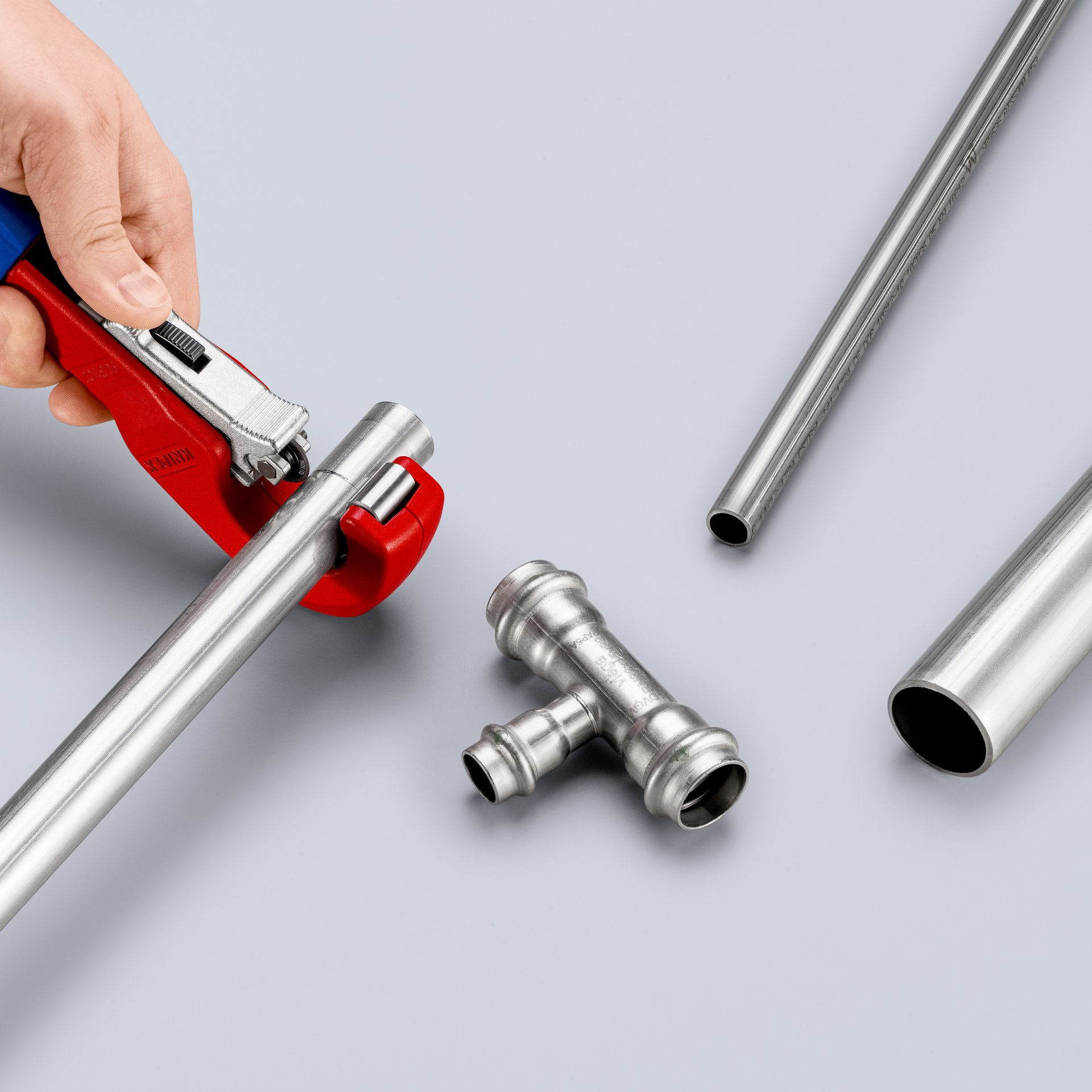 Person, Klempnerarbeiten