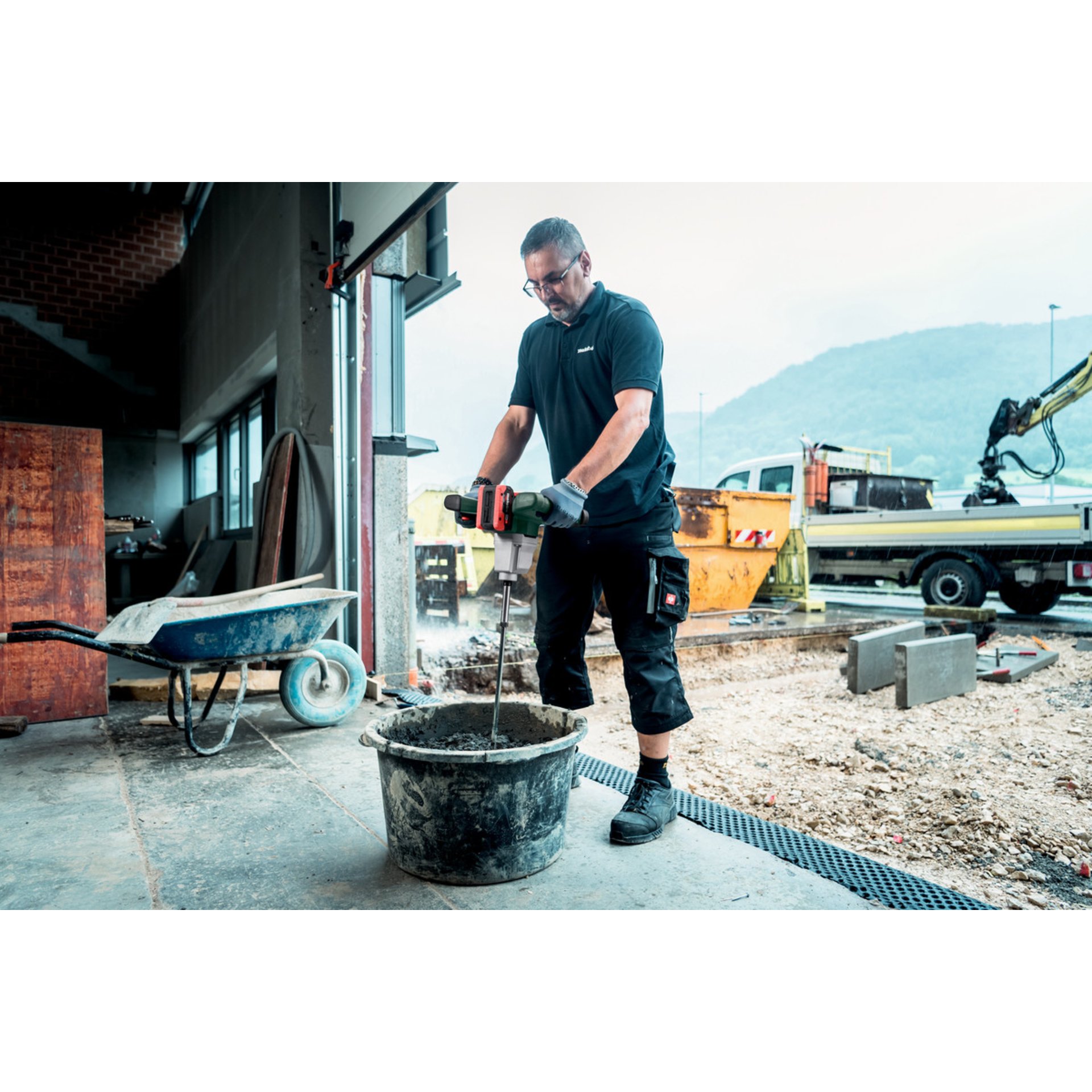 Hosen, Arbeiter, Baugewerbe, Handschuh, Rad