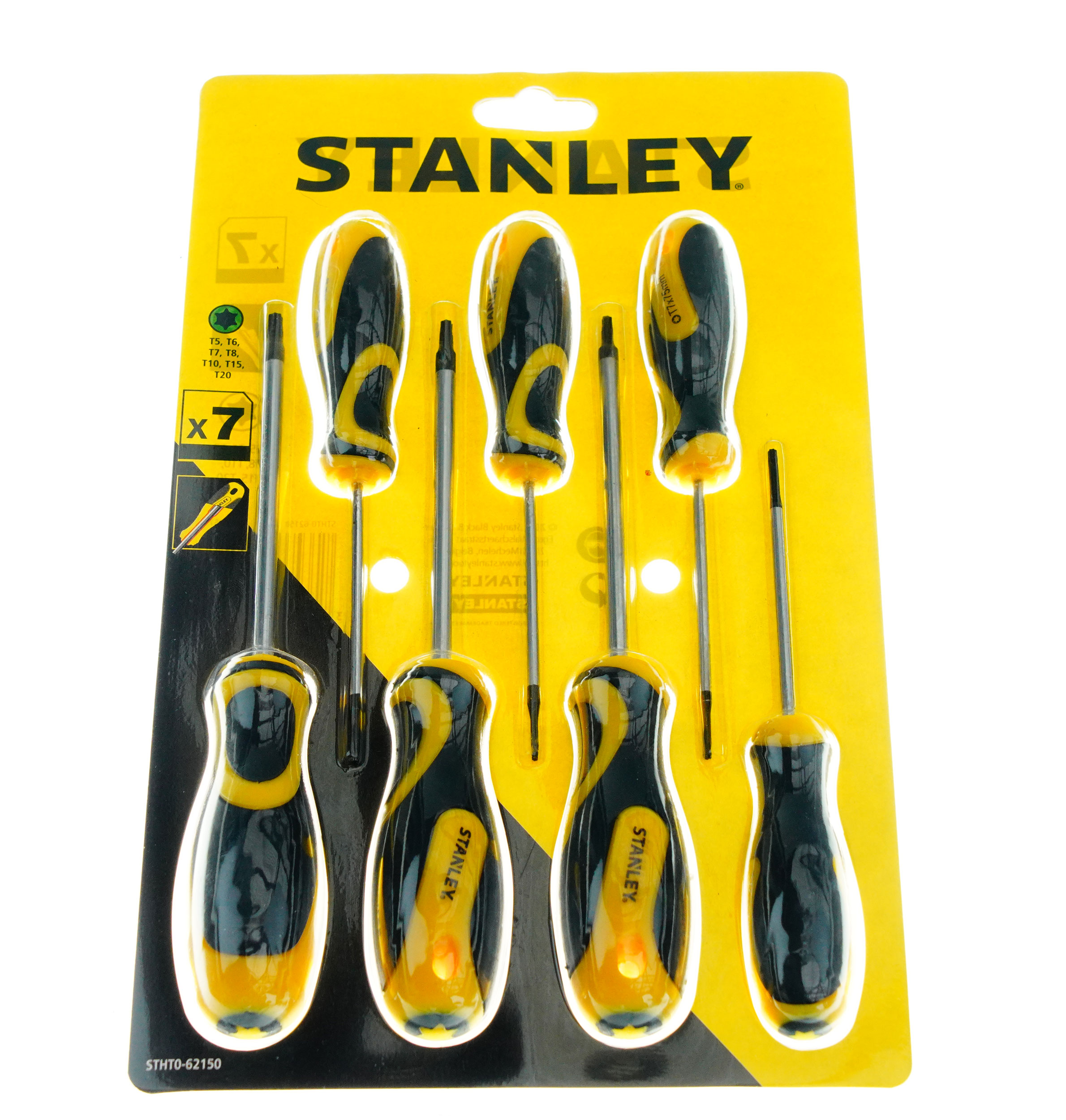 dakl-copyright Stanley TORX Schraubendrehersatz 7-teilig STH0-62150
