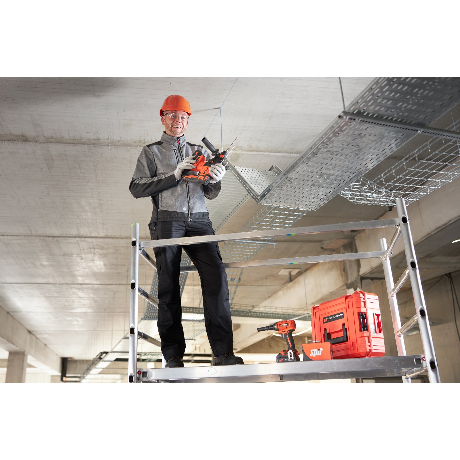 Person, Arbeiter, Gerät, Elektrische Bohrmaschine, Werkzeug