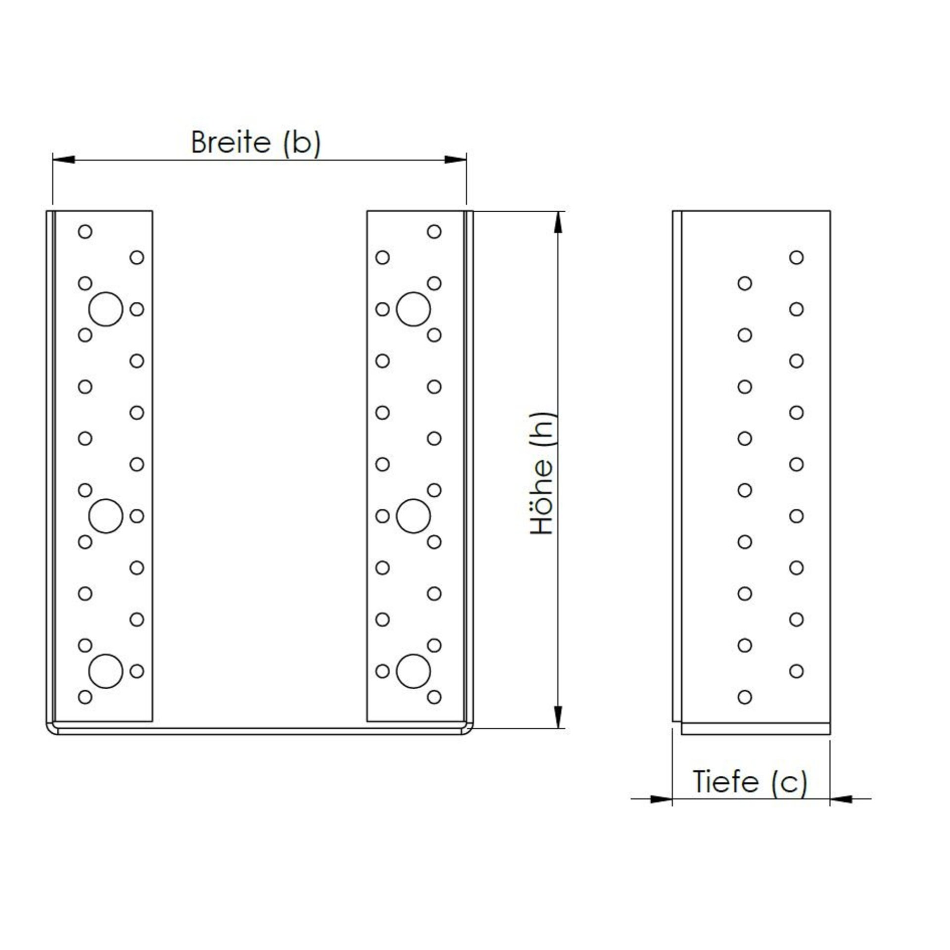 winkelregal, bohrungsmuster, blechrack, metallregal, symmetrie