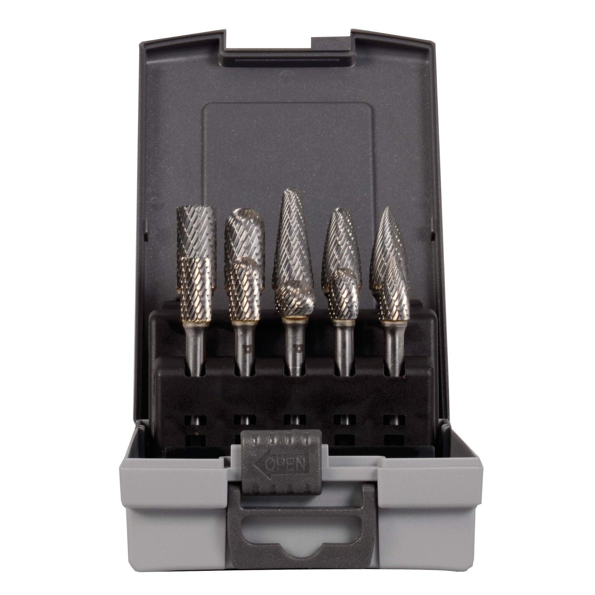 Schleifborten, Bohrer-Satz, Kernbohrer, Stahlkörner, Werkzeug-Set