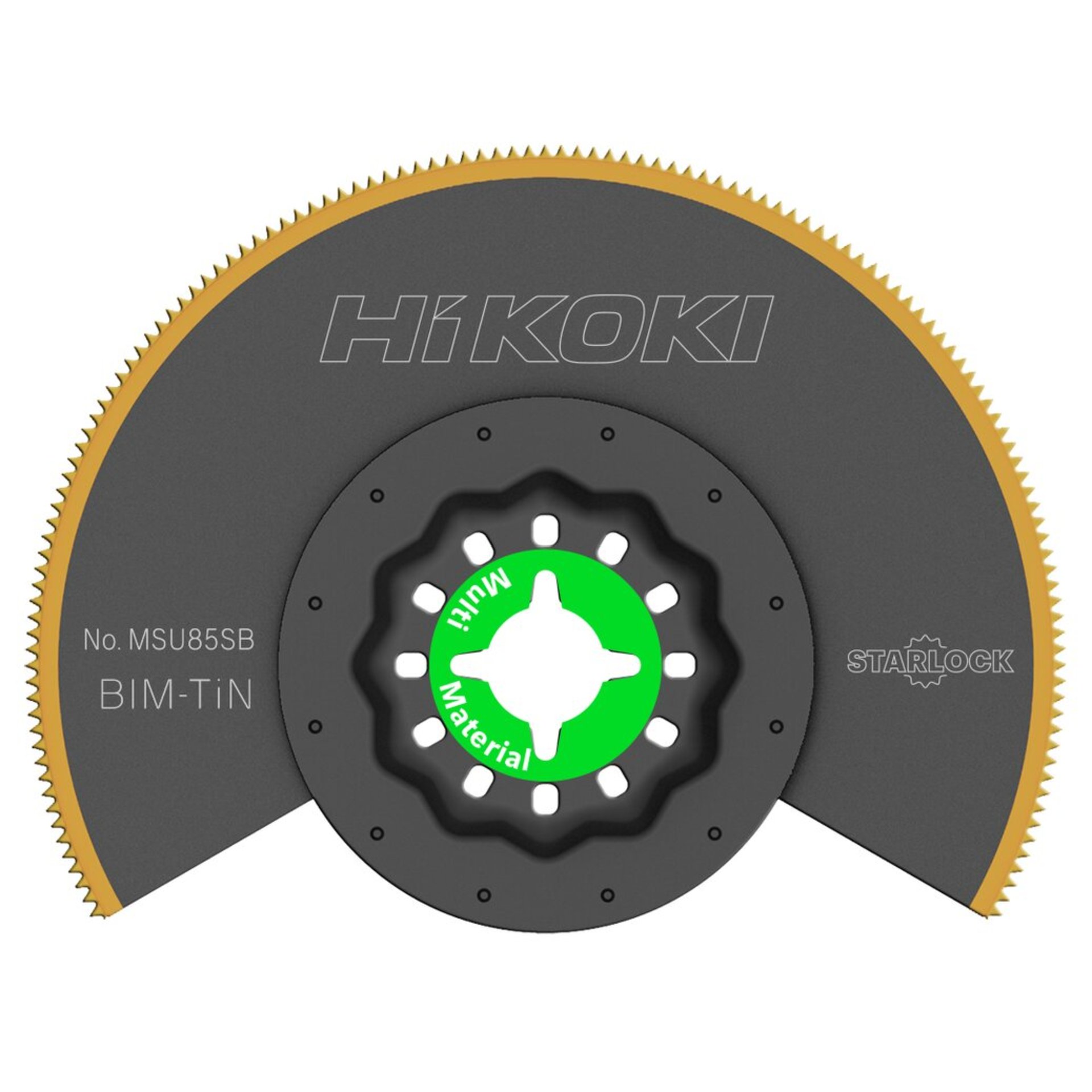 Hikoki Multi tool Blatt multi material BIM STARLOCK MSU85SB Maschine, Sprach, Rad, Ausrüstung, Kupplungsrad