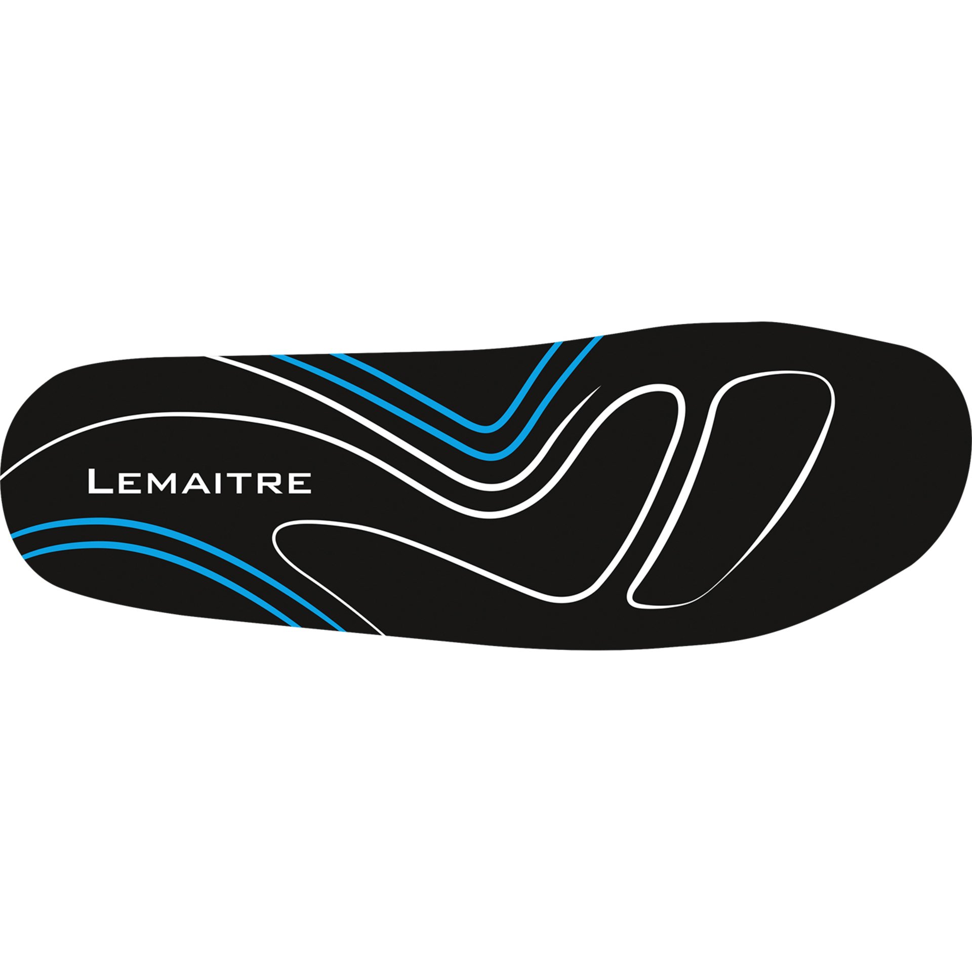 Schuhsohle, Gummi, Schwarz, Durchbruch-Design, Lemaitre