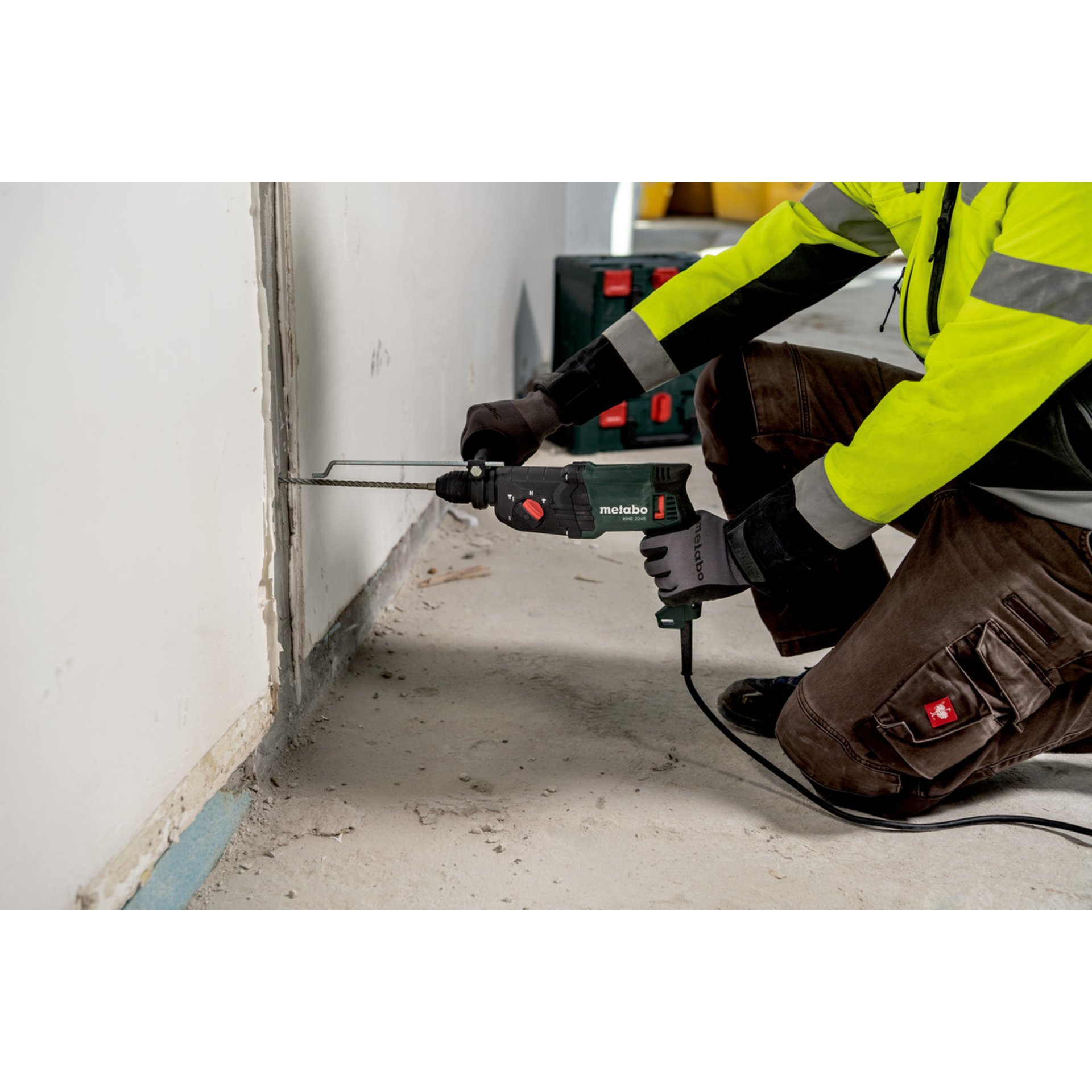 Elektrische Bohrmaschine, Werkzeug, Drinnen, Innenarchitektur, Arbeiter