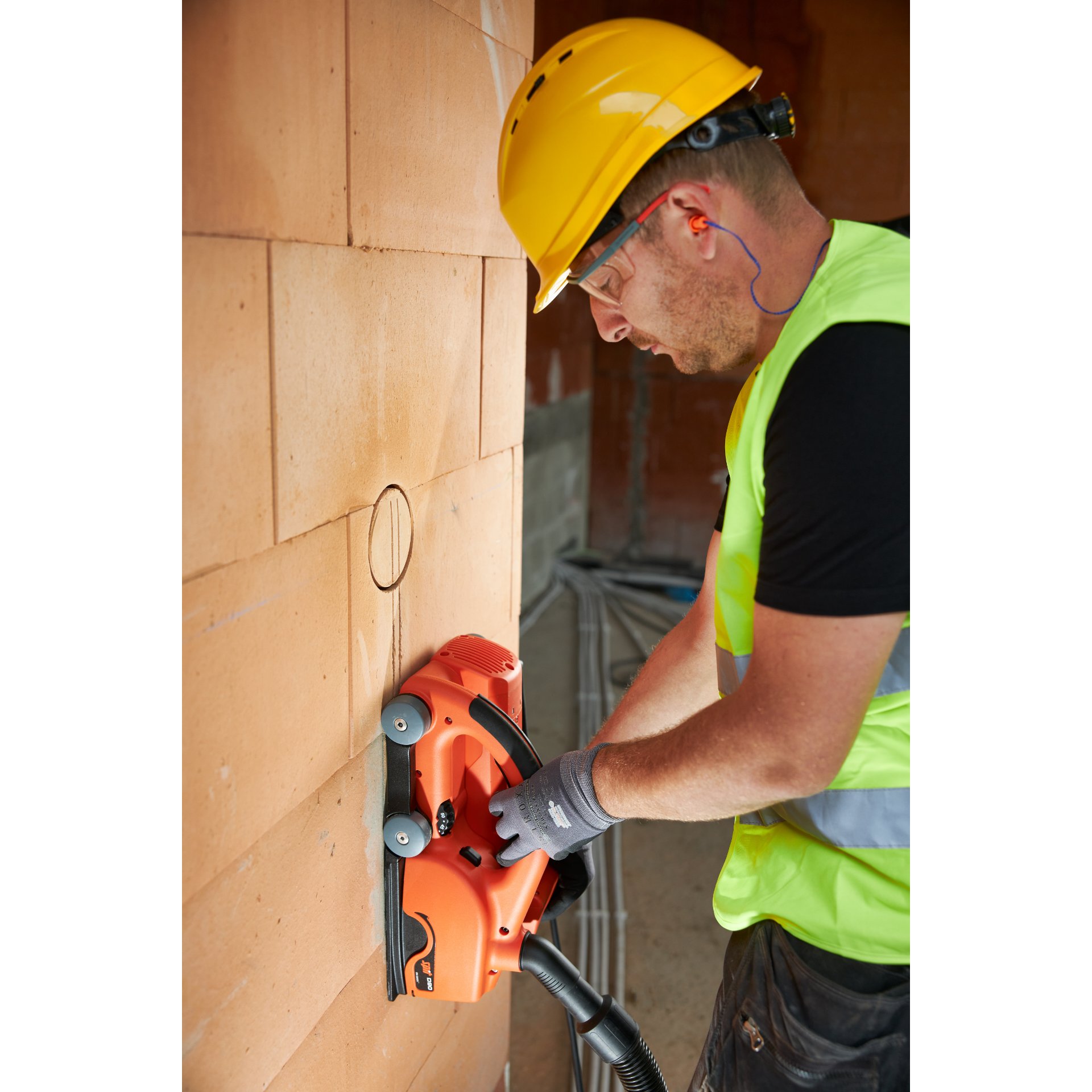 Person, Arbeiter, Kleidung, Handschuh, Schutzhelm