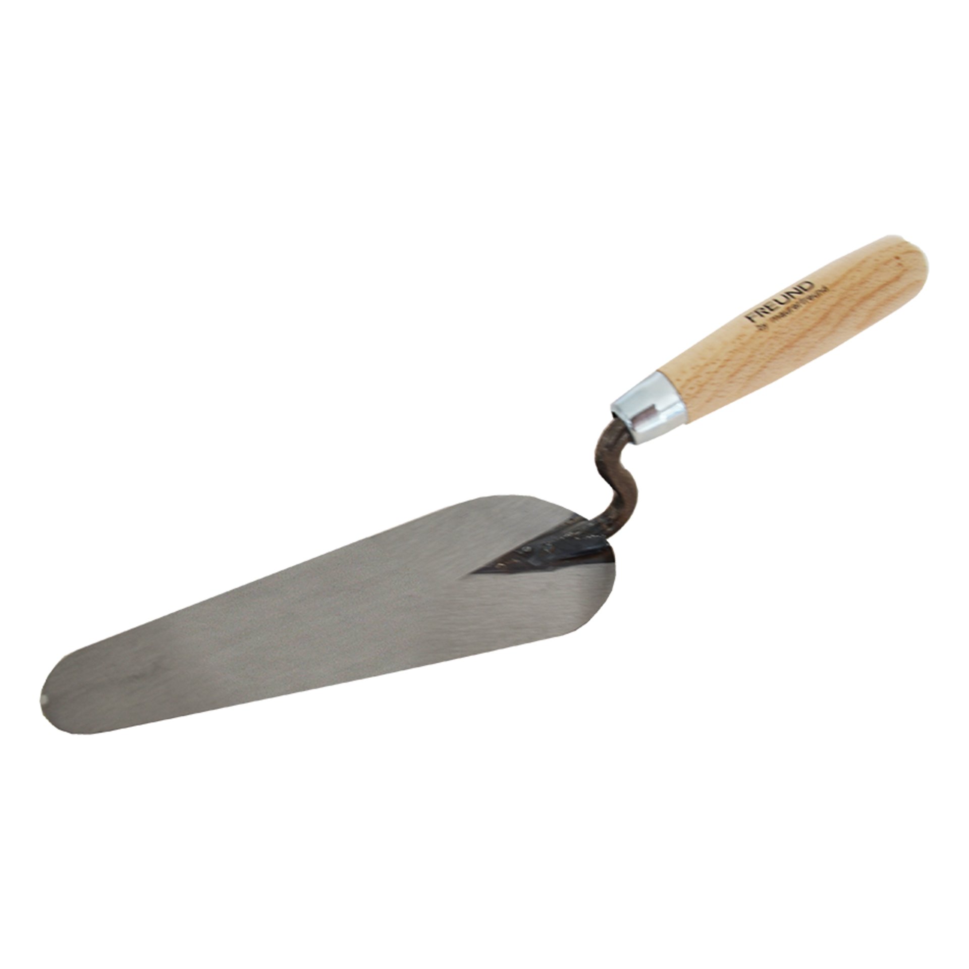 Spachtel, Küchen-Spachtel, metallisch, Holzgriff, Glätteisen