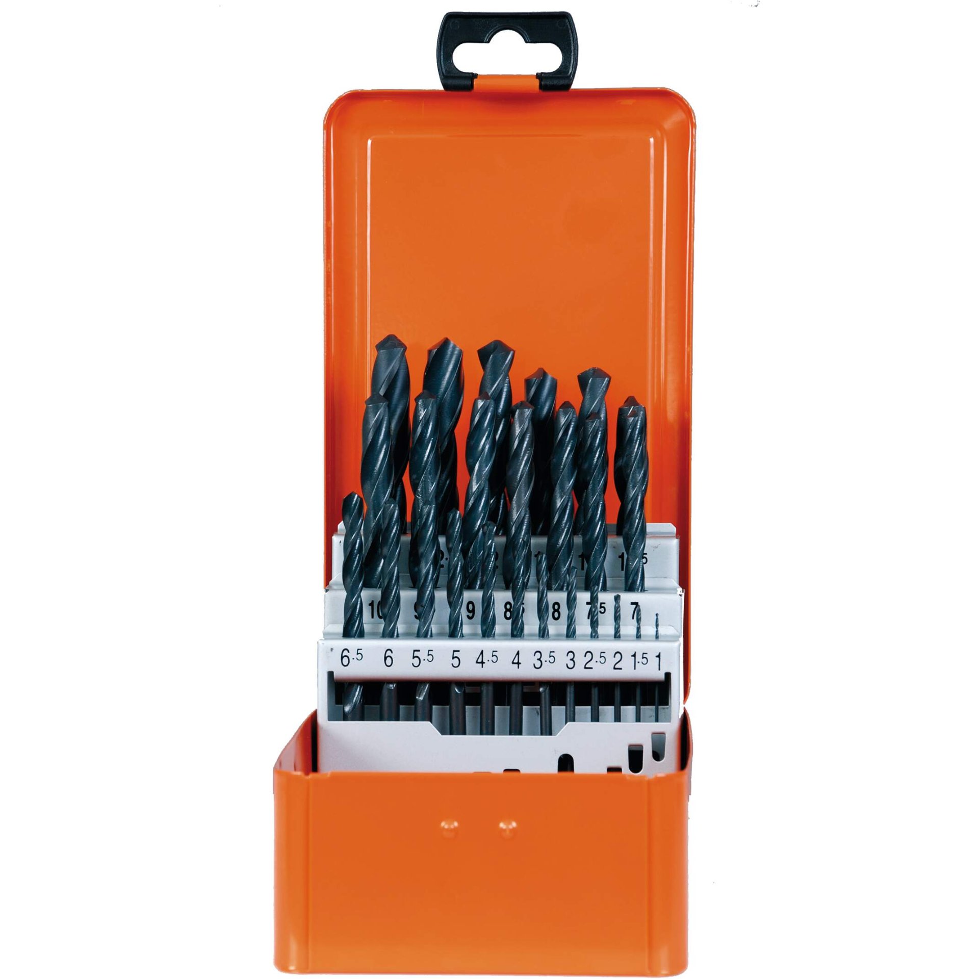 Bohrer, Set, Metall, Wendel, Koffer