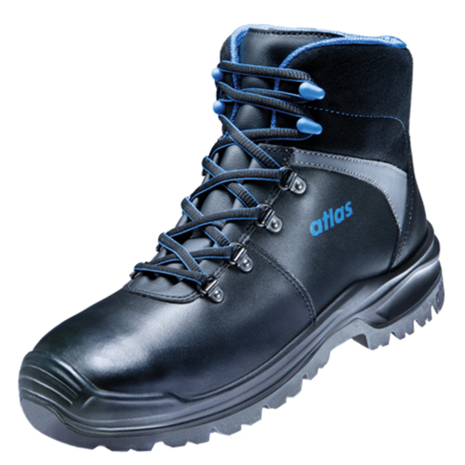 Stiefel, Boots, Leder, Schwarz, Stiefel mit Schnürung