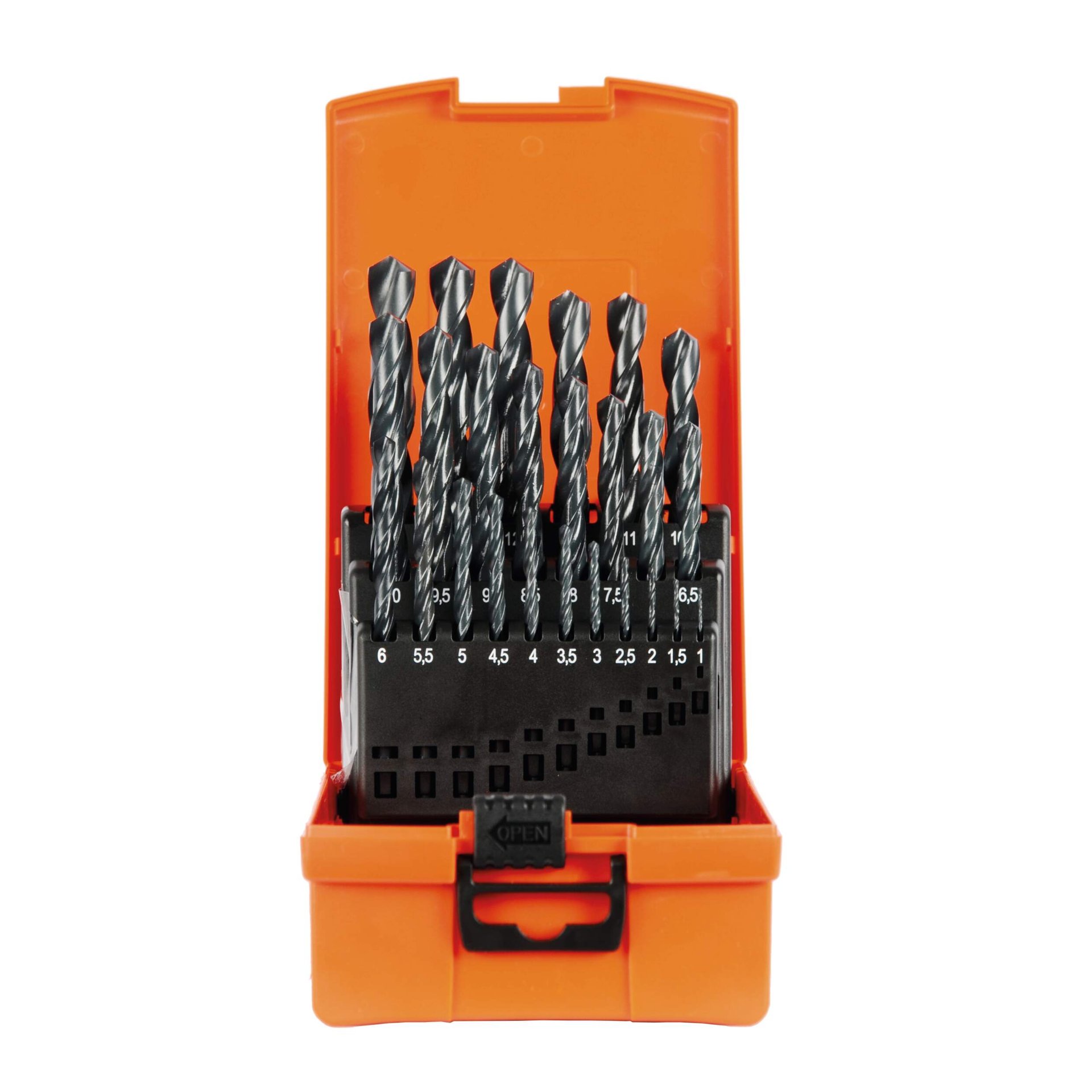 bohrwerkzeuge,  bohrer bit,  satz,  metal,  orange fall