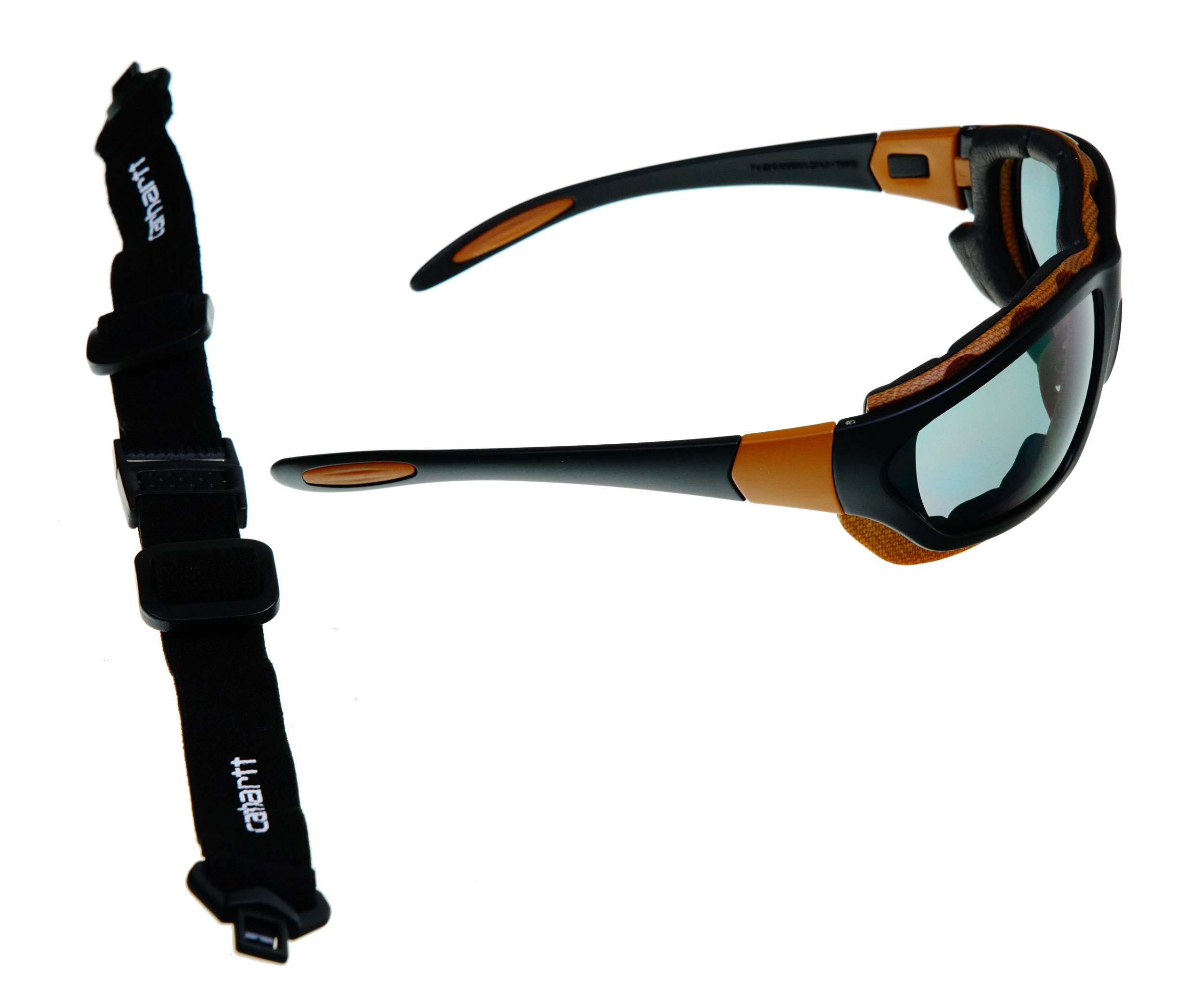 carhartt-brille-grau-eg84 Carhartt EGB4DTP-GRY.5000 Schutzbrille grau, mit Kopfband