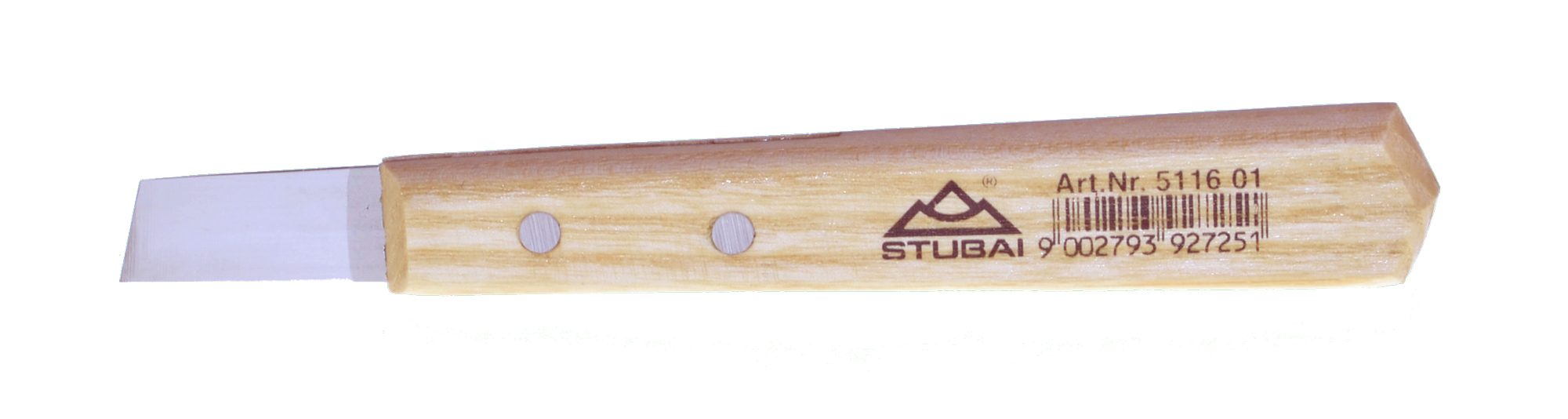 511601 Stubai Kerbschnitzmesser gerade Kl, schräge S, chn. SB-VP
