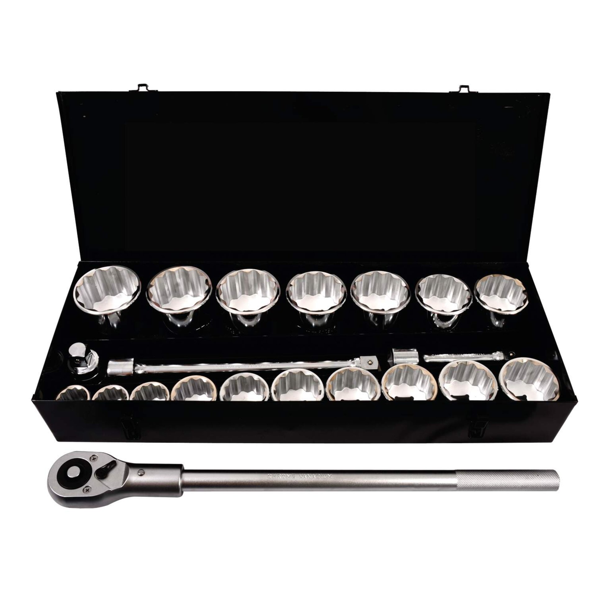 Steckschlüssel-Set, Ratsche, Steckschlüssel, Drehmoment, Werkzeug-Set