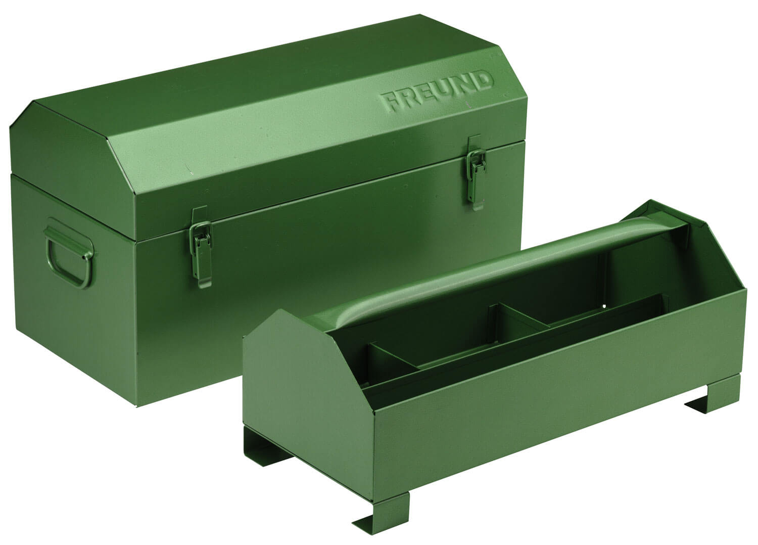 04600000 Klempnerkiste für den Baustelleneinsatz grün, 550 mm, Klempner, Freund