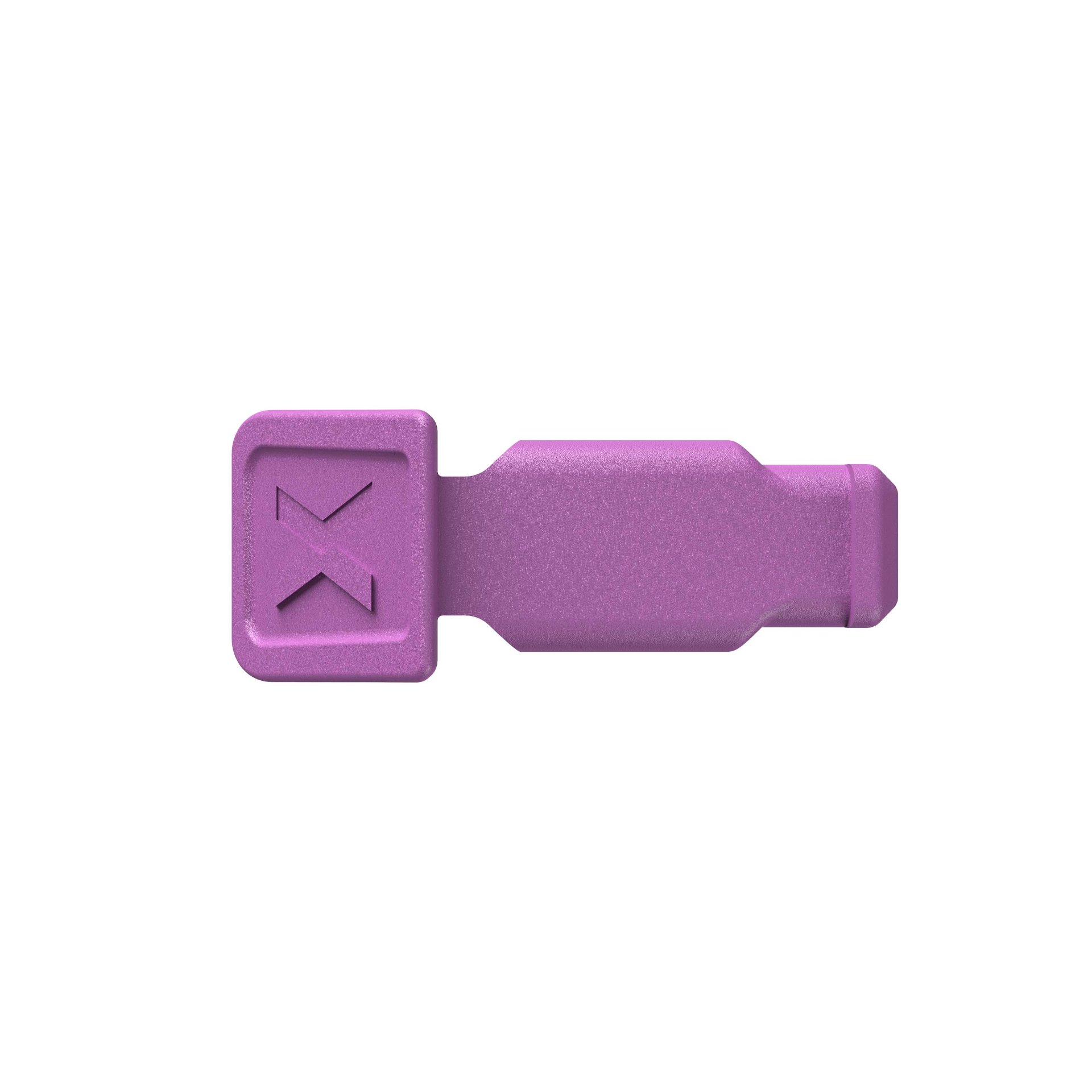 KNIPEX 00 61 10 CV ColorCode Clips violett (10 Stück)  21 mm Zubehör