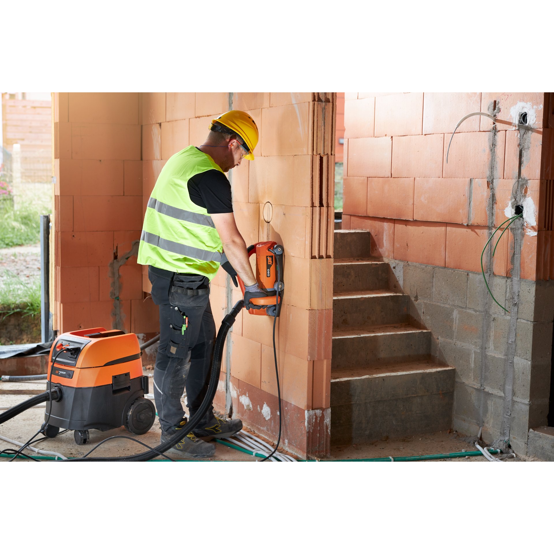 Person, Arbeiter, Drinnen, Innenarchitektur