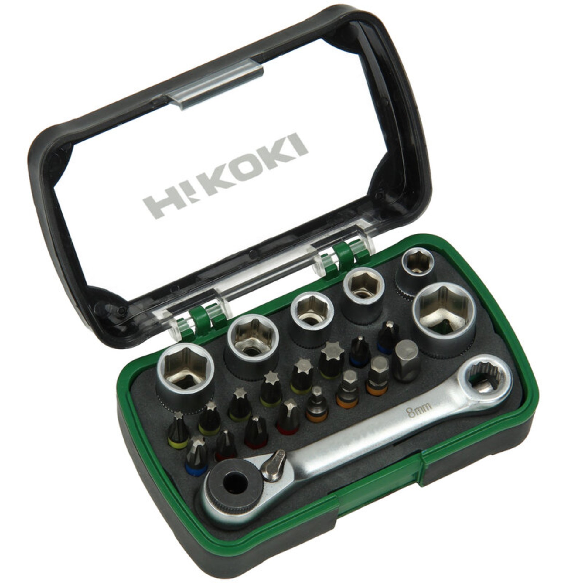 Bit- und Stecknuss-Set 1/4", 24-teilig, inkl. Ratsche