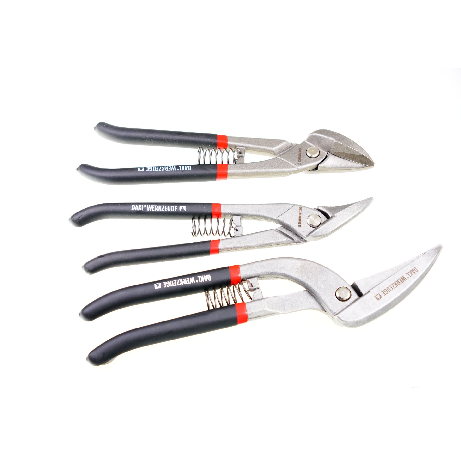 DAKL Idealblechscheren L+R u. Durchlaufschere R - Satz "eXtrem"