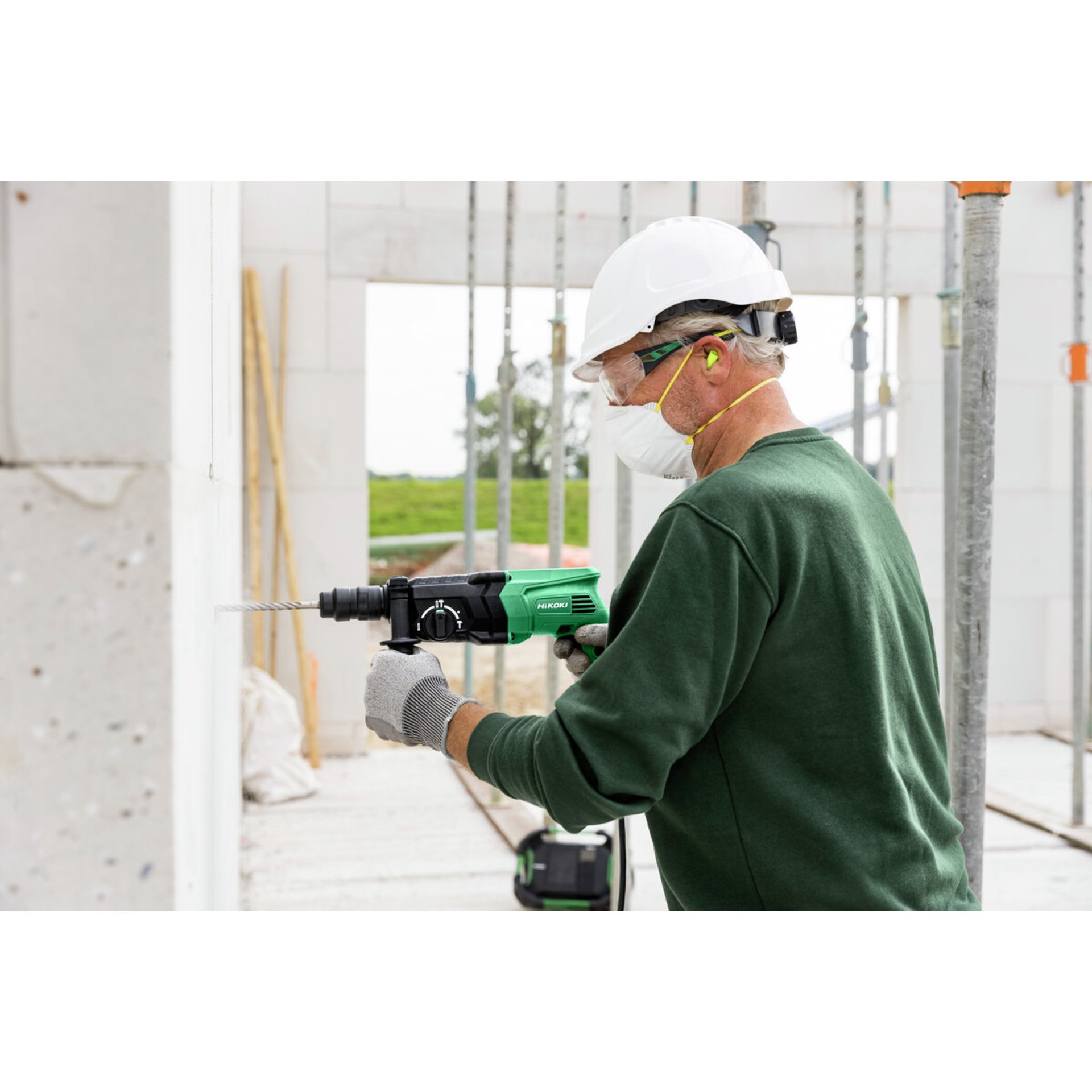 Person, Arbeiter, Gerät, Elektrische Bohrmaschine, Werkzeug