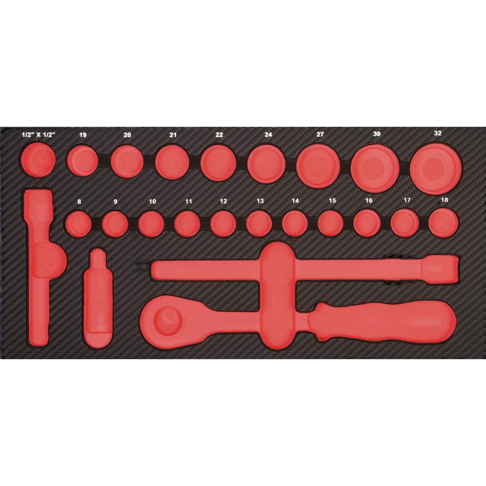 rot, Werkzeug-Set, Silicone, Set, Schraubendreher-Satz