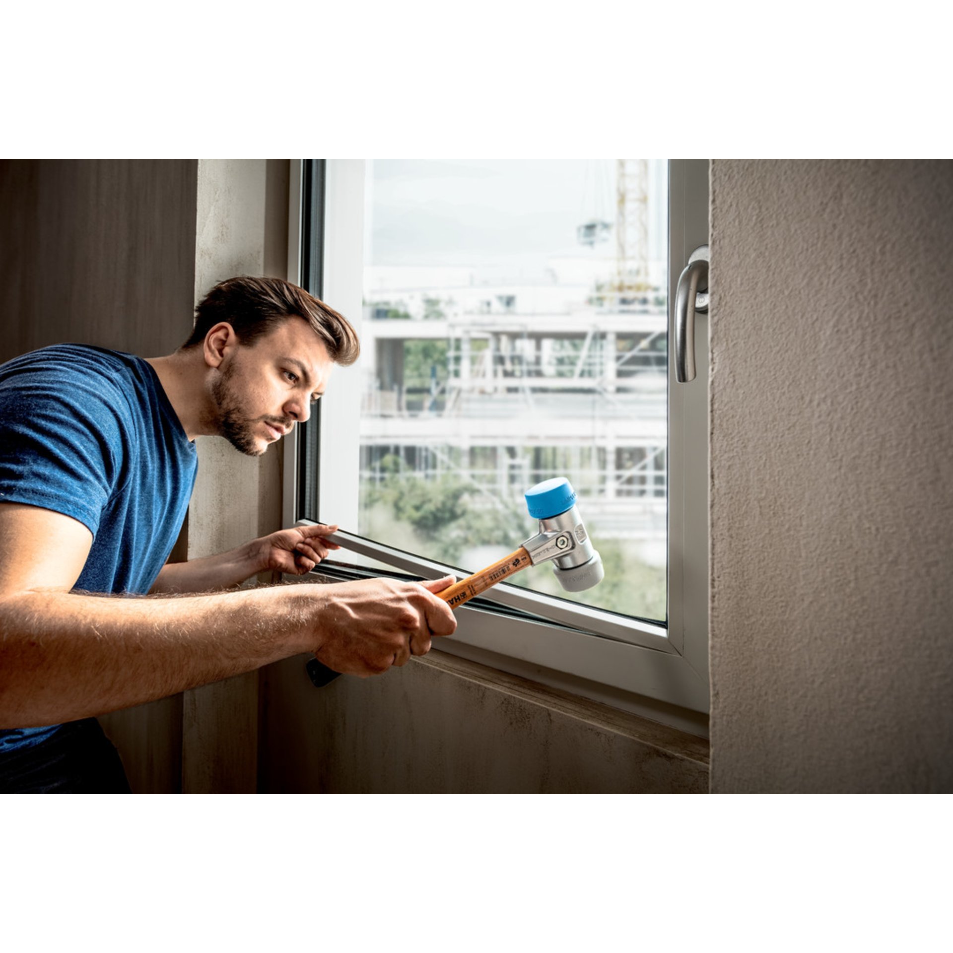 Fenster, Fensterbank, Gerät, Hammer, Werkzeug