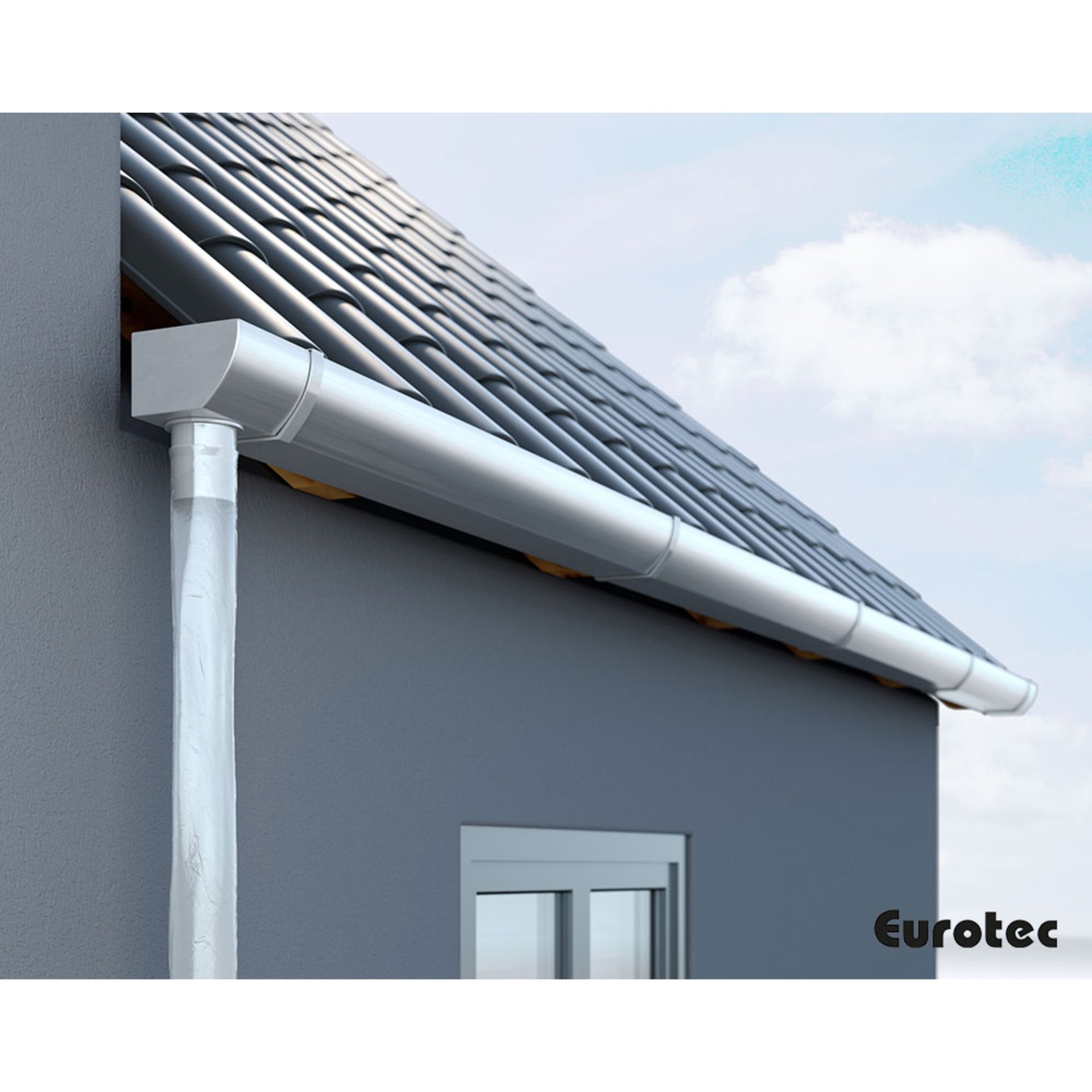 Gebäude, Haus, Wohnen, Dach, Dachrinne