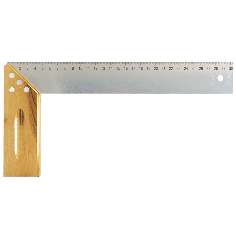 Stubai Tischlerwinkel m.Geh und Maßeinteilung, 250 mm