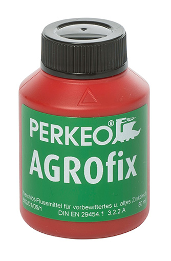 502_01_06_1 Perkeo AGROFIX Weichlöt-Flussmittel nach DIN EN 29454.1 1.1.3A, 80 ml