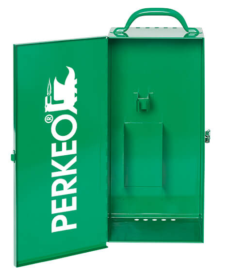 466_10 Perkeo EASYBOX Stahlblechkasten für Lötanlagen 460x210x150 mm