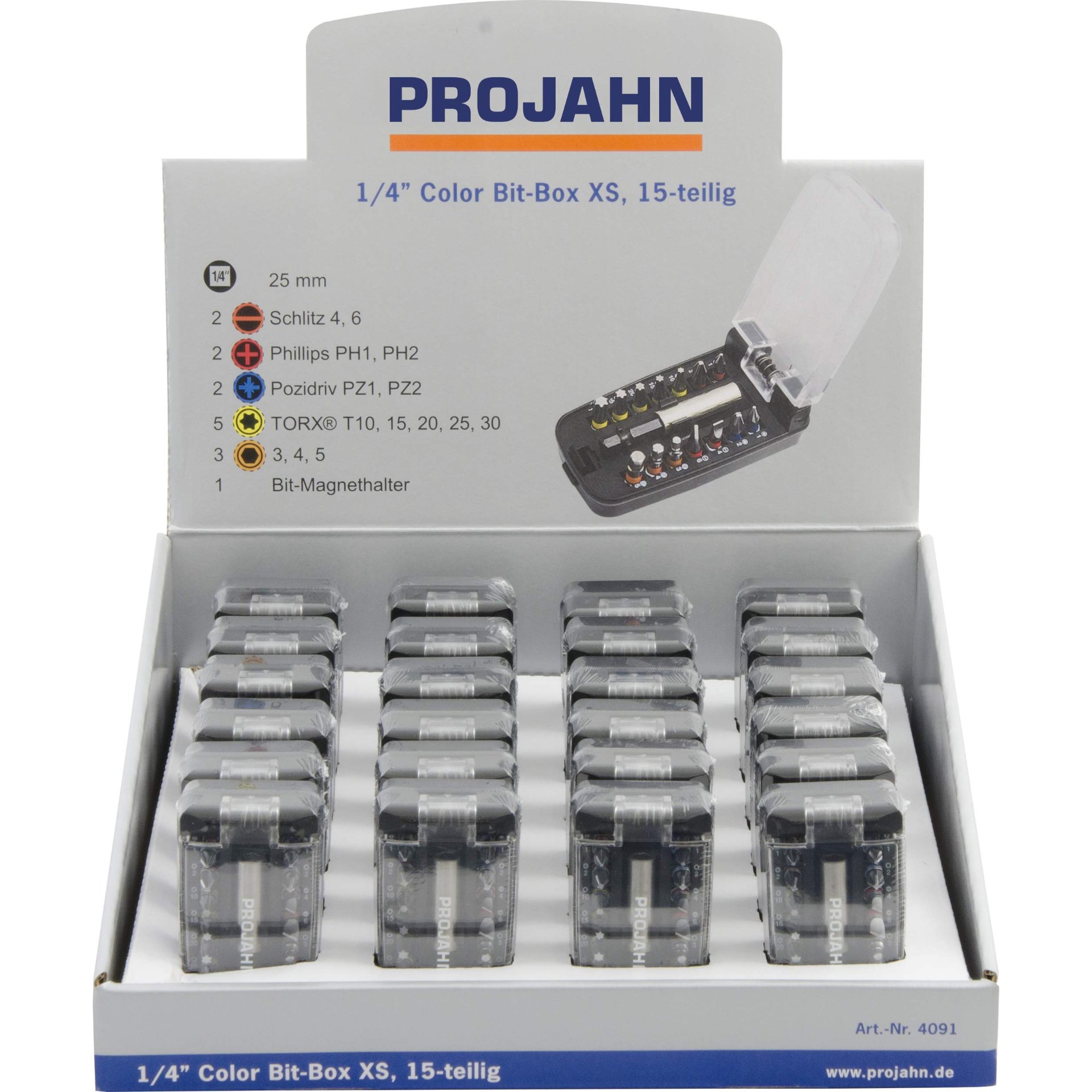 Bit-Box, Schraubendreher, Kunststoffcase, Werkzeugset, Bit-Tarife