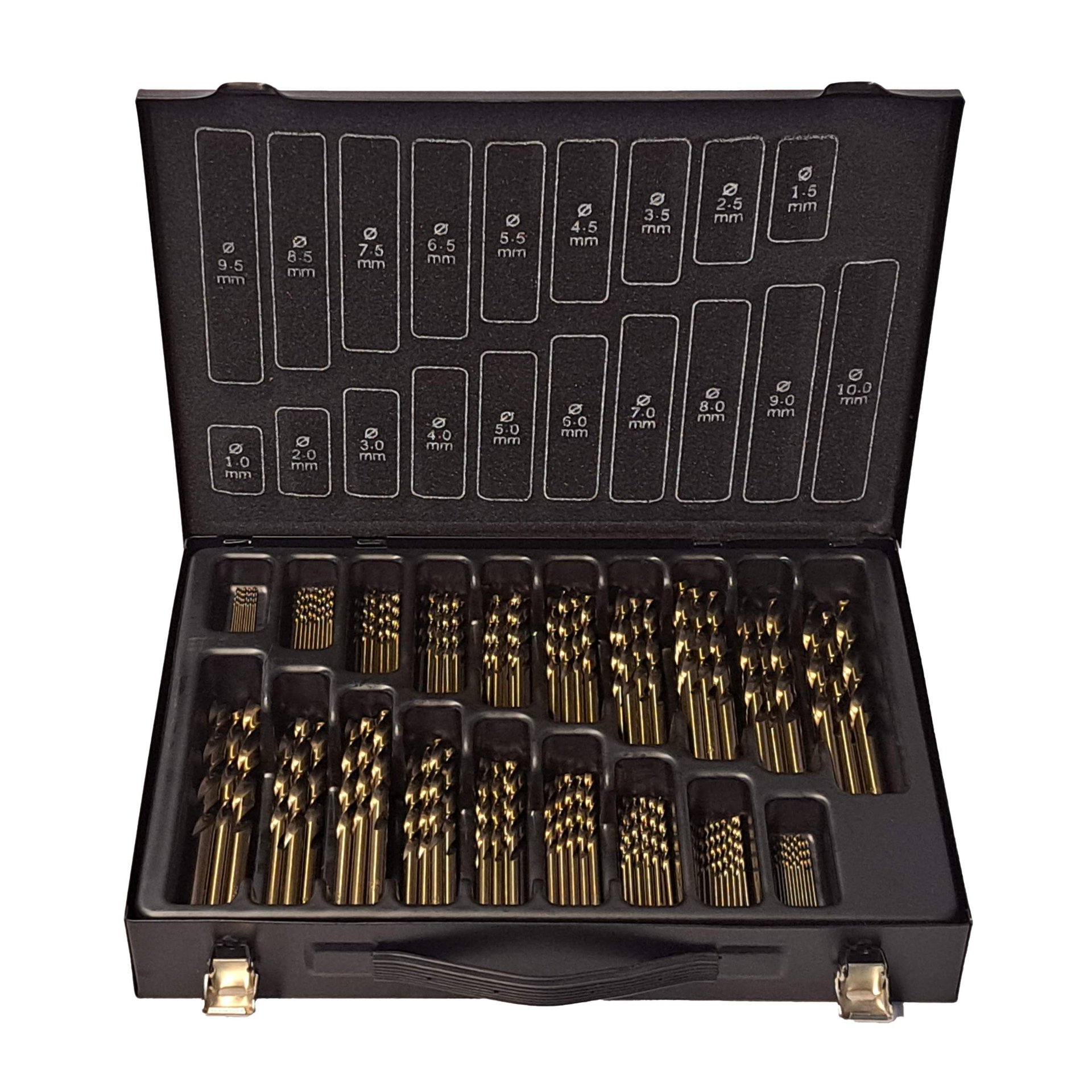Bohrer-Set, Stücke, Bohrersatz, Metallbohrer, Koffer-Set